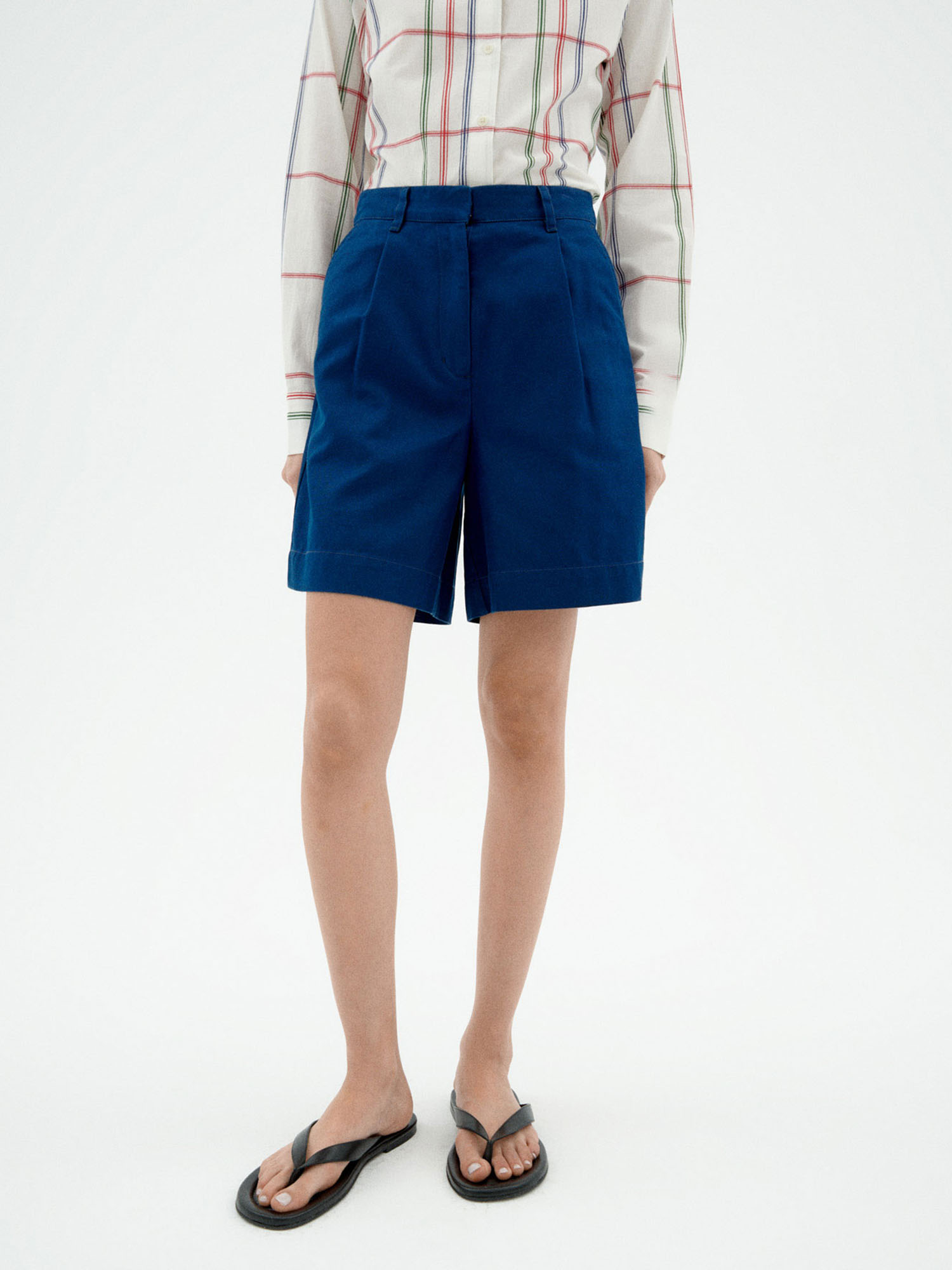 Thinking MU Hemp Lia Shorts Blue Night 42