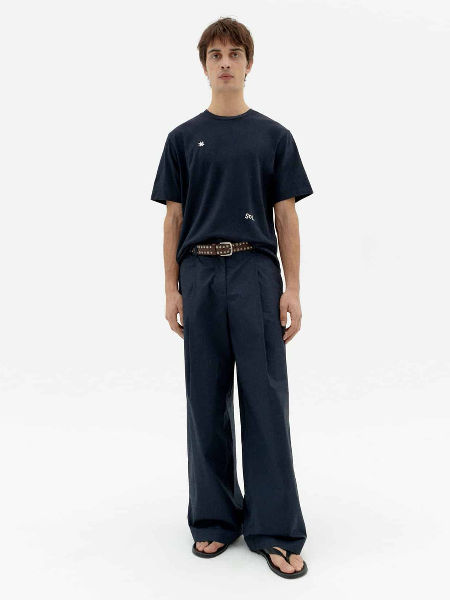 Thinking MU Solsol Zach T-Shirt Navy M