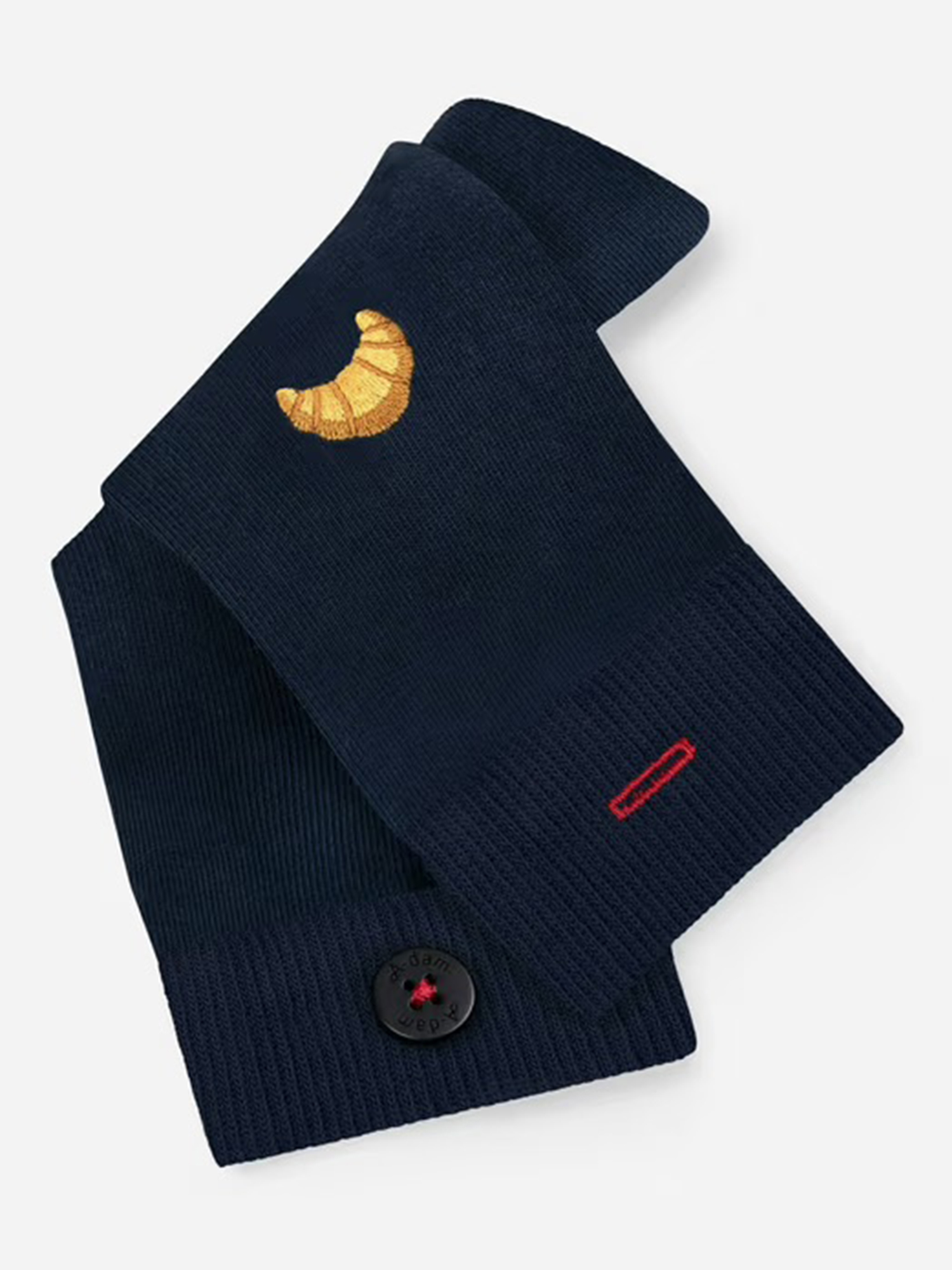 A-dam Casual Socks Croissant Navy 41-46