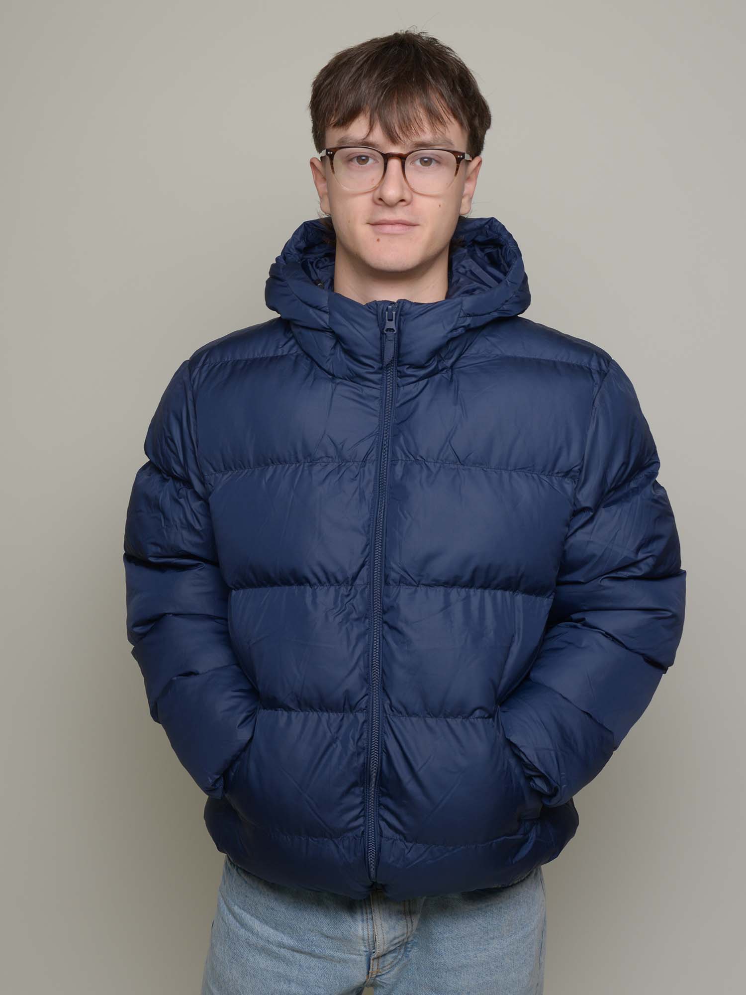 glore Unisex Pufferjacke Miika French Navy M