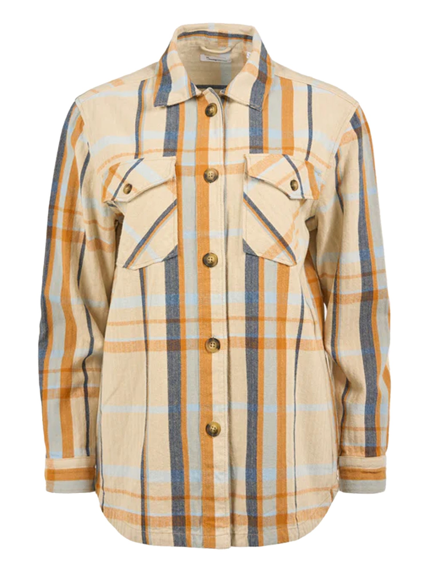 Knowledge Cotton Apparel  LILLIAN Check Overshirt Item Colour L