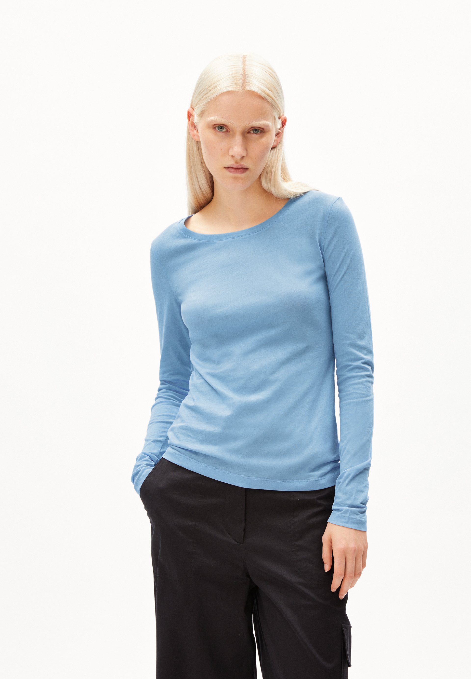ARMEDANGELS Enriccaa Soft Iceberg Blue L