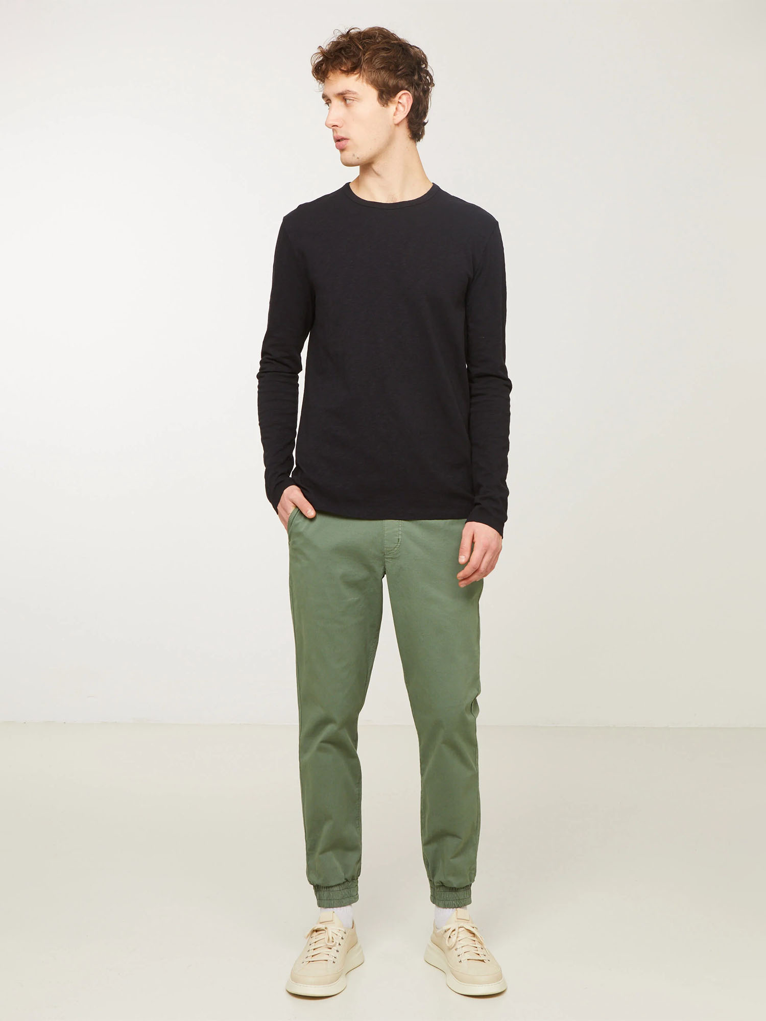 Recolution Jogg Chino MUSA Khaki L