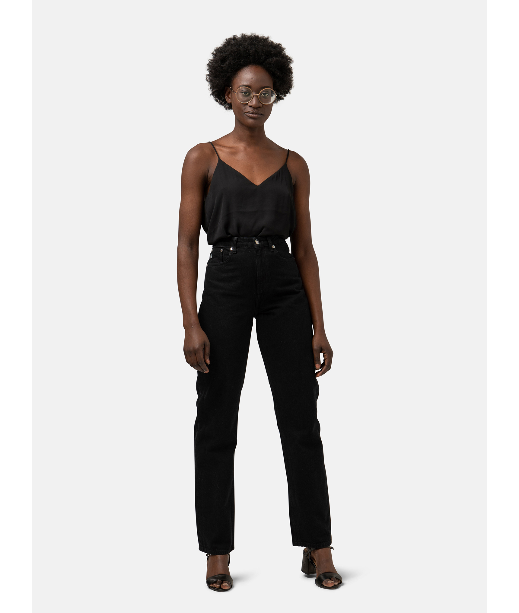 MUD Jeans Relax Rose Dip Black 31/30