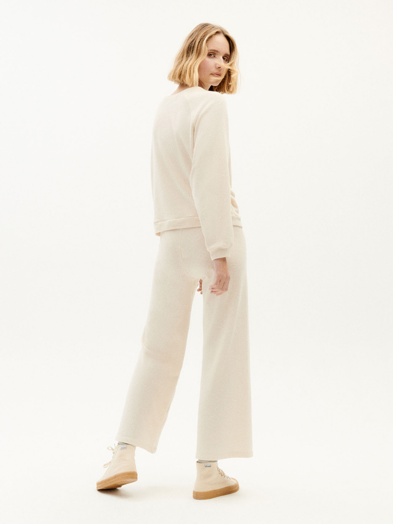Thinking MU Trash Eri Pants Ivory XL