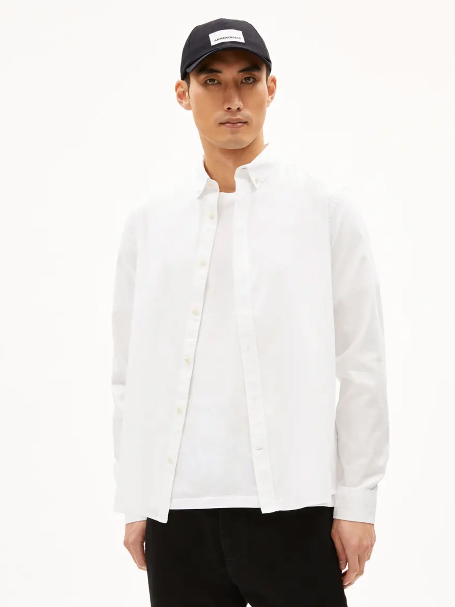 ARMEDANGELS Quaasa Hemd Regular Fit White M