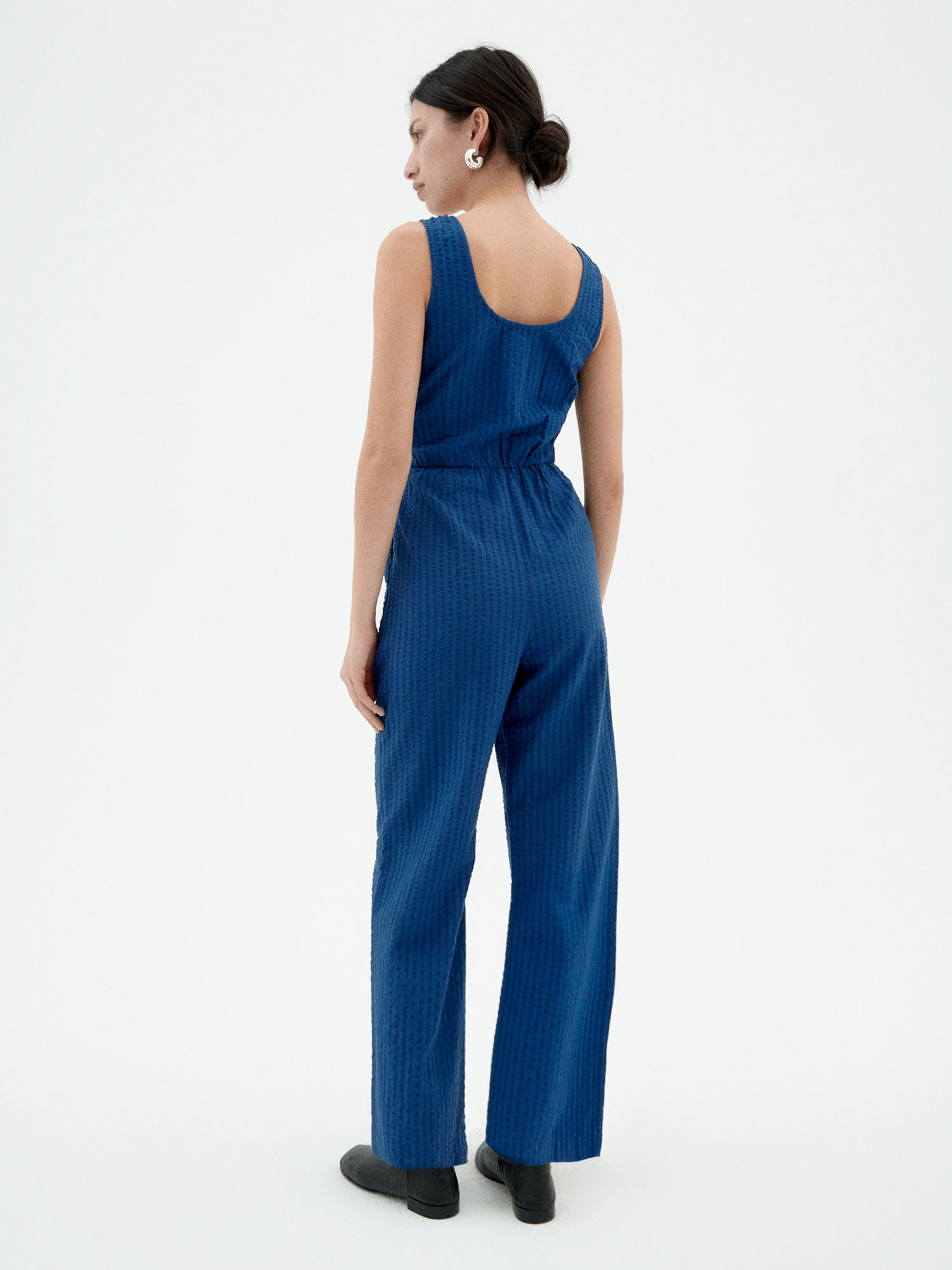 Thinking MU Rafflesia Jumpsuit Cobalt M