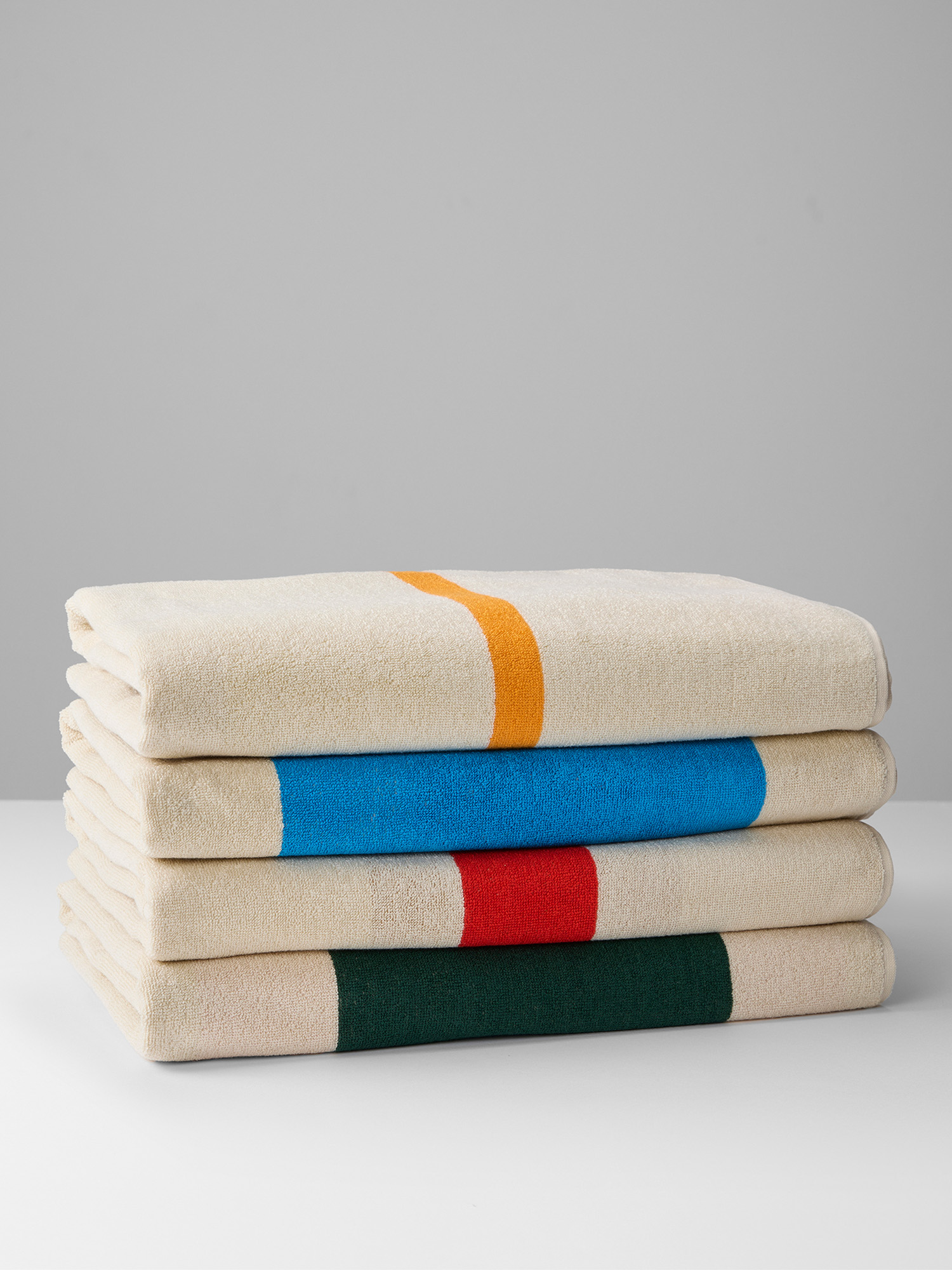 SUITE702 Strandlaken 90x180cm Red Dark Green Toffee Pink