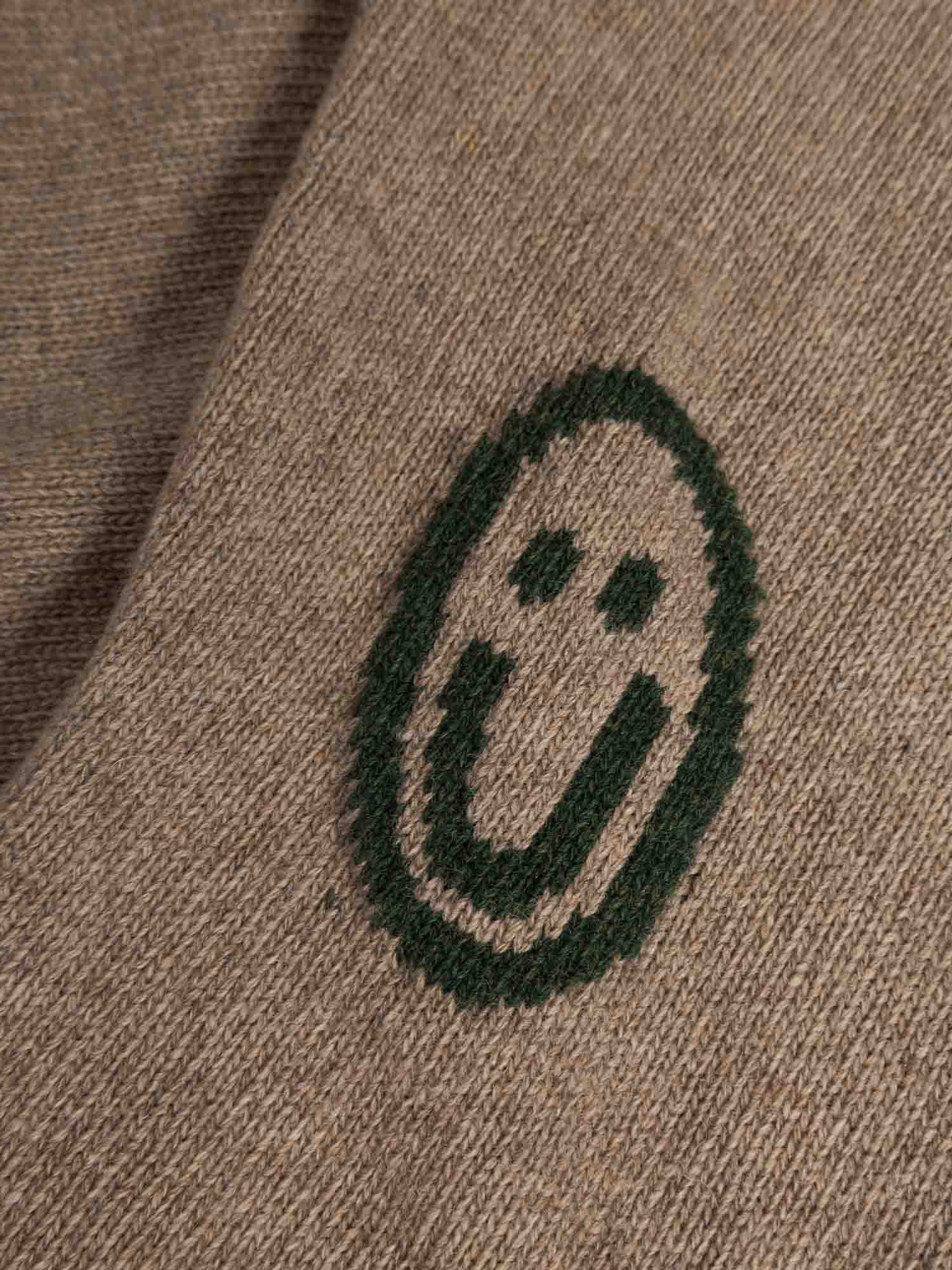 ROTHOLZ Smiley Knit Sweater Soft Clay XL