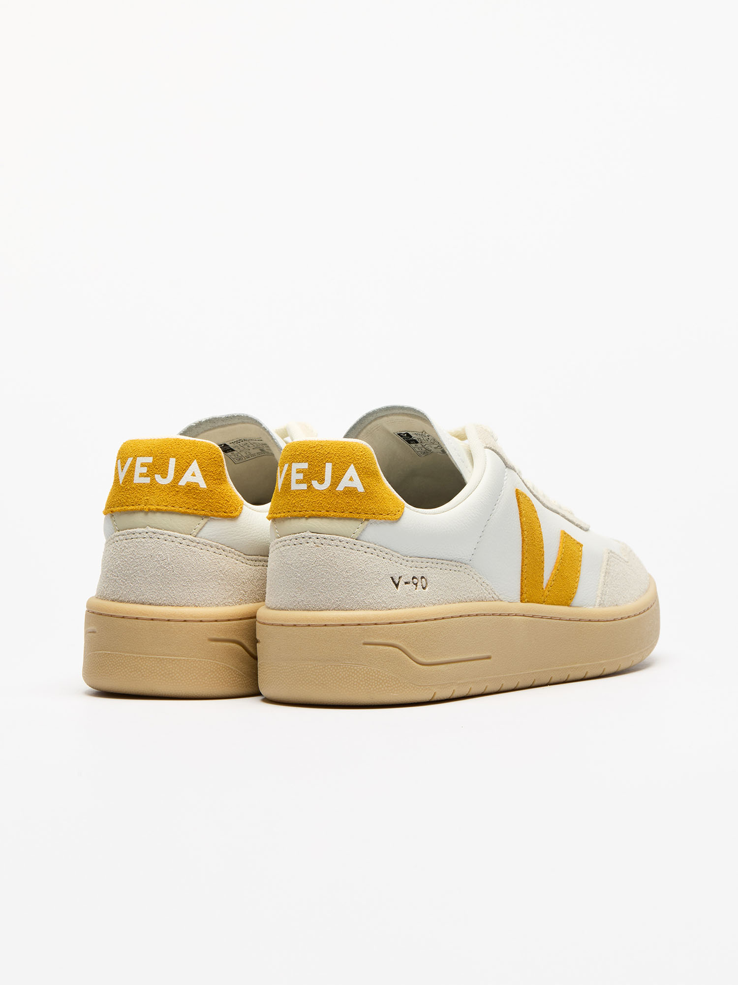 VEJA V-90 O.T. Leather Women Extra White Toscane Natural 39