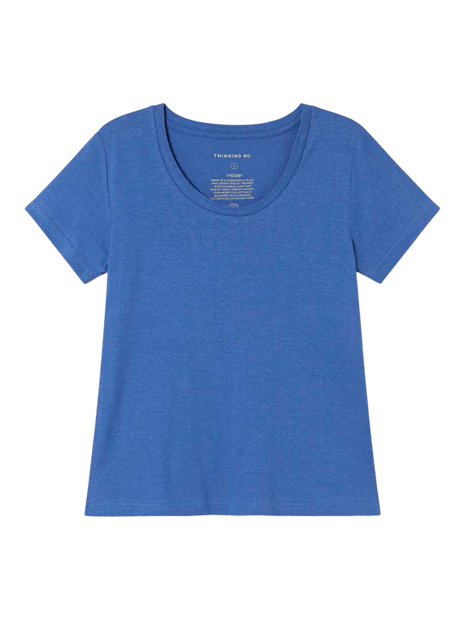 Thinking MU Hemp Regina T-Shirt Heritage Blue XL