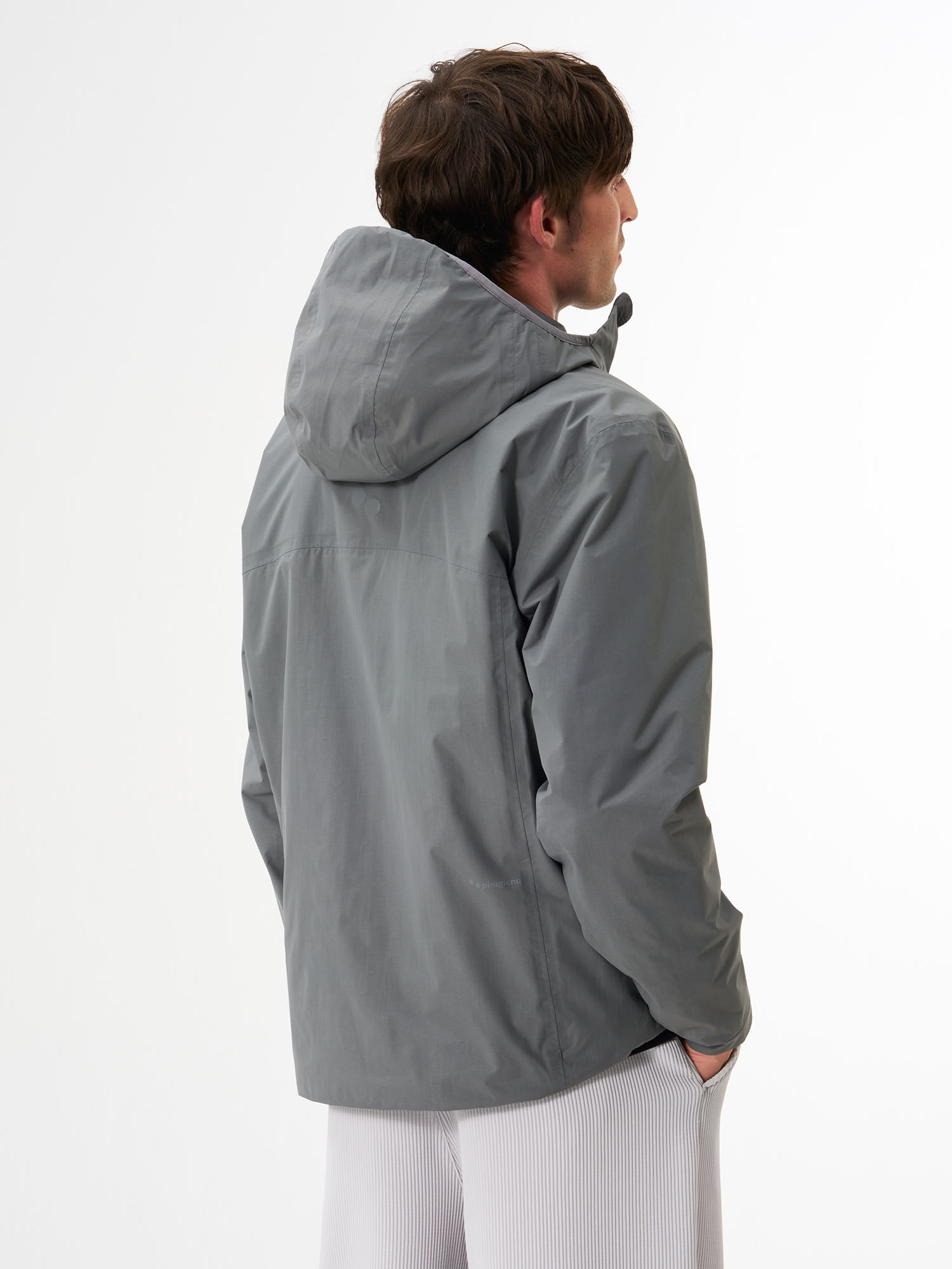 PinqPonq Hoodie Jacke Storm Grey S