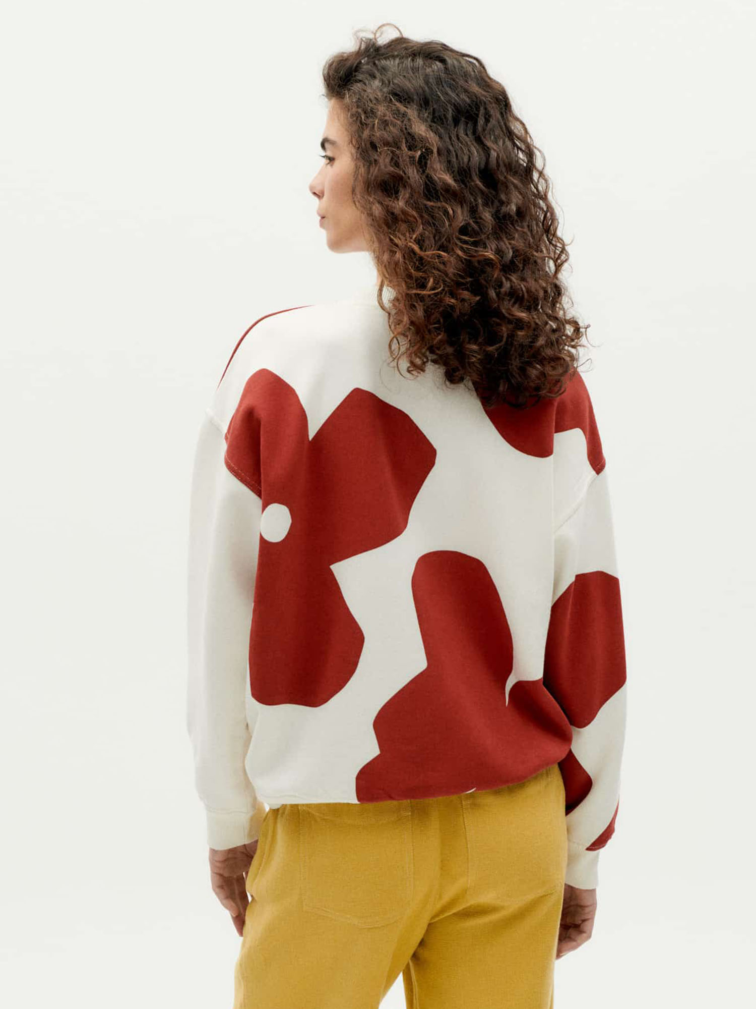 Thinking Mu RDF Sweatshirt Butterfly Super Big L