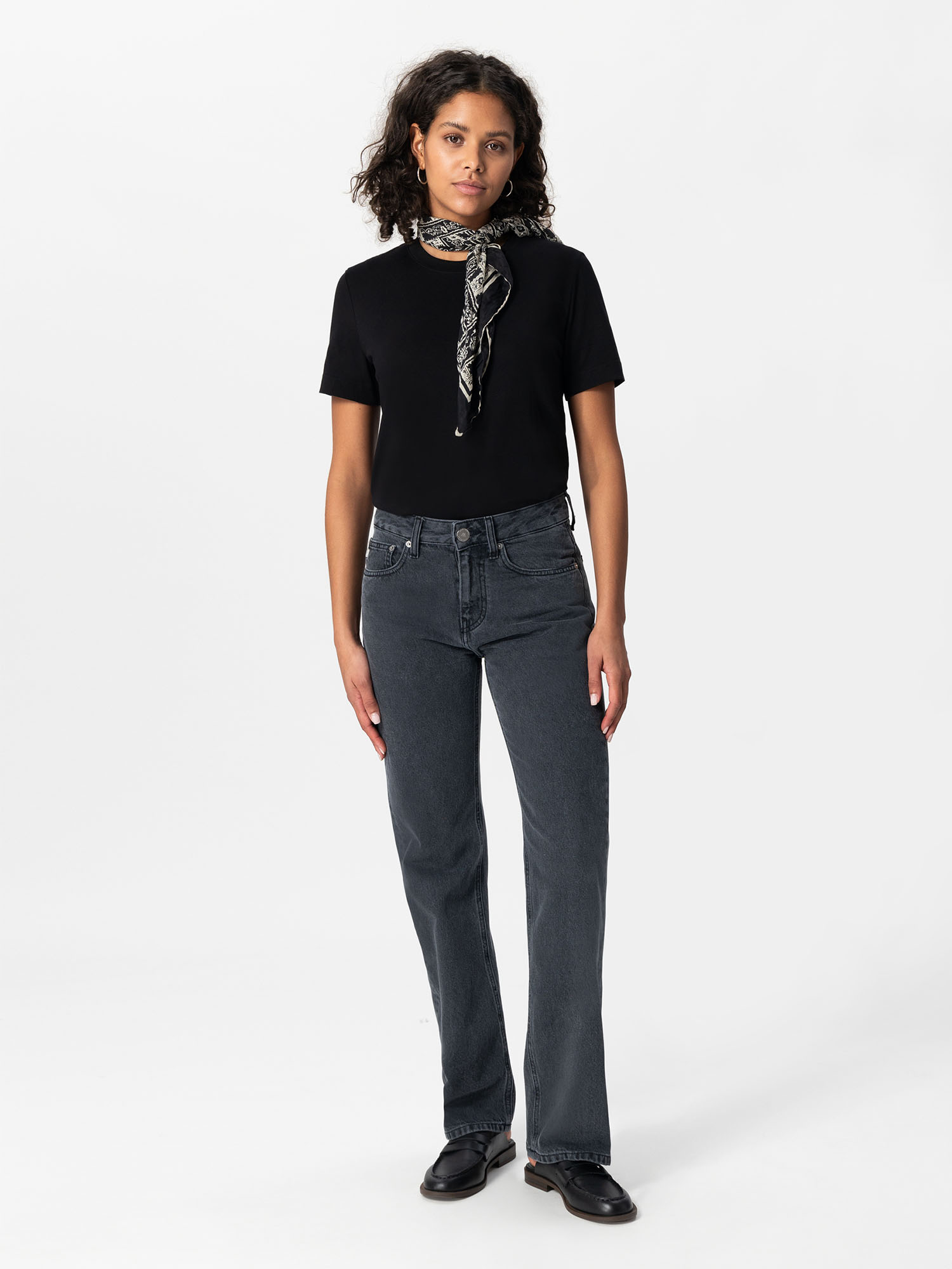 MUD Jeans Loose Jamie Used Black 32/32