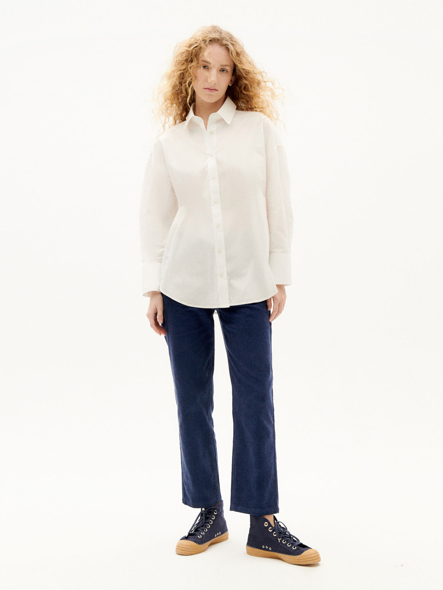 Thinking MU Carangi Blouse White L