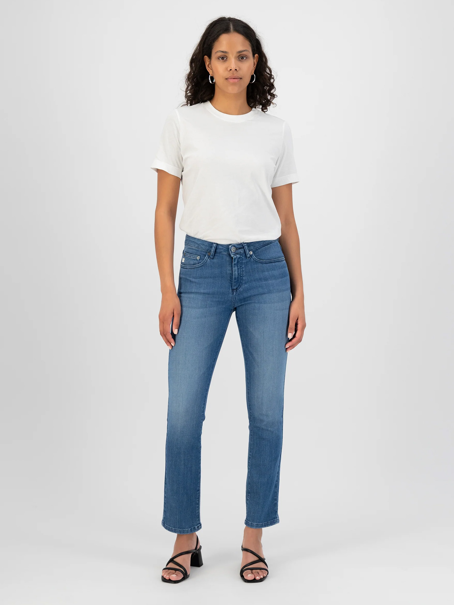 MUD Jeans Faye Straight Authentic Indigo 27/30