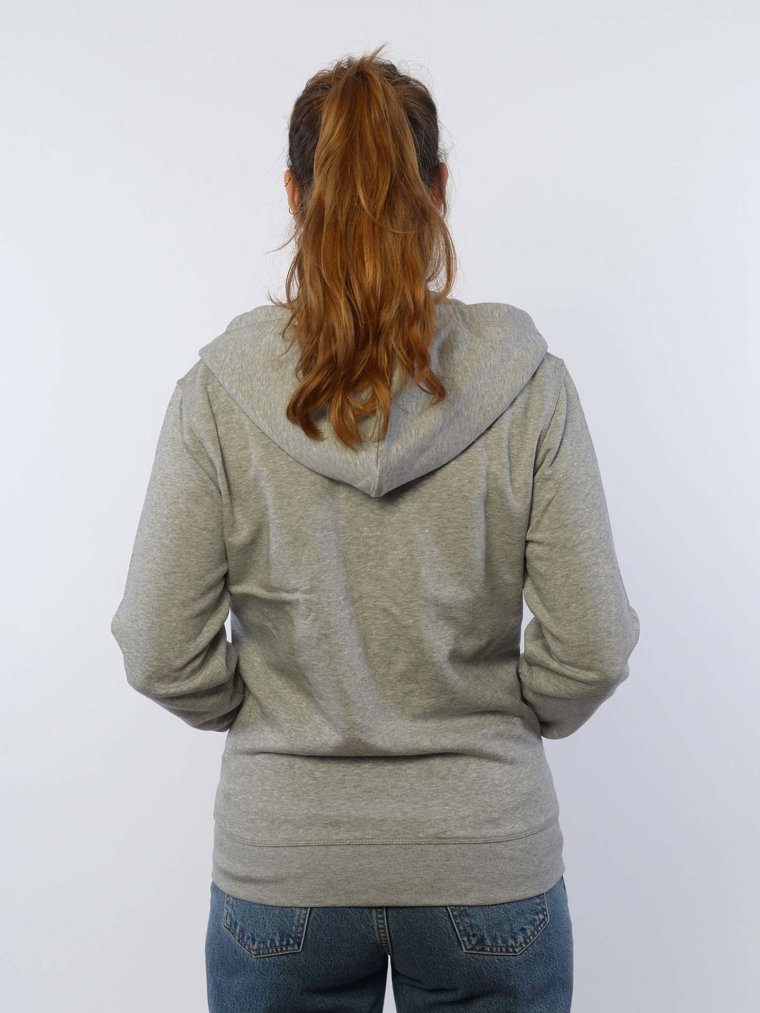 glore Sammie Zip Hoodie Heather Grey XS