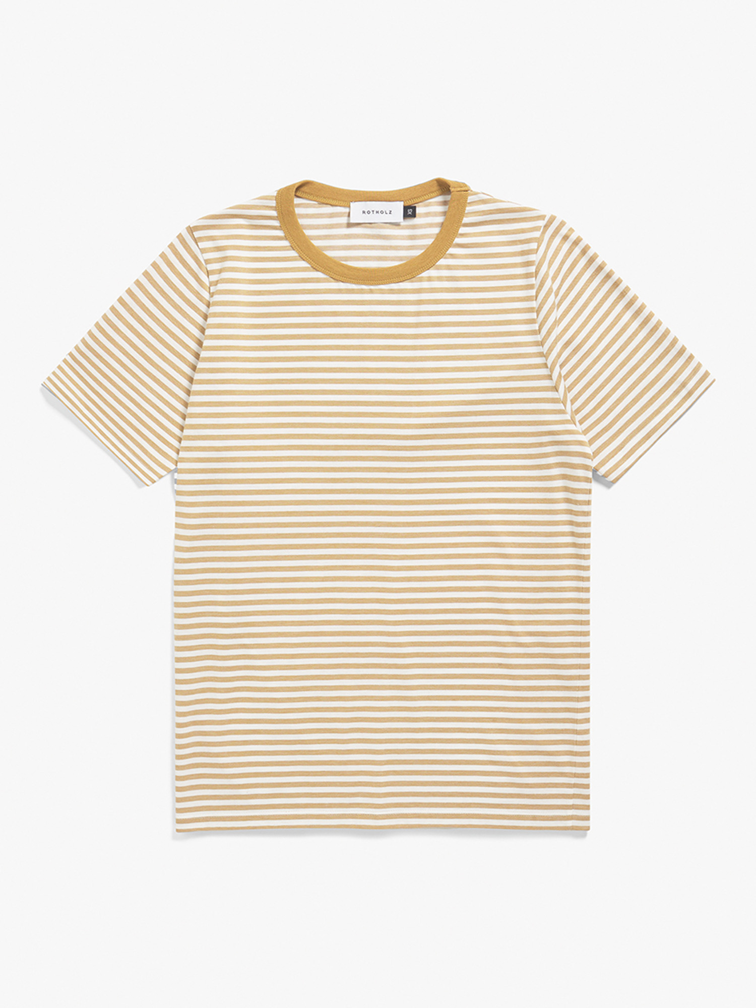 Rotholz Striped T-Shirt Karamel XL