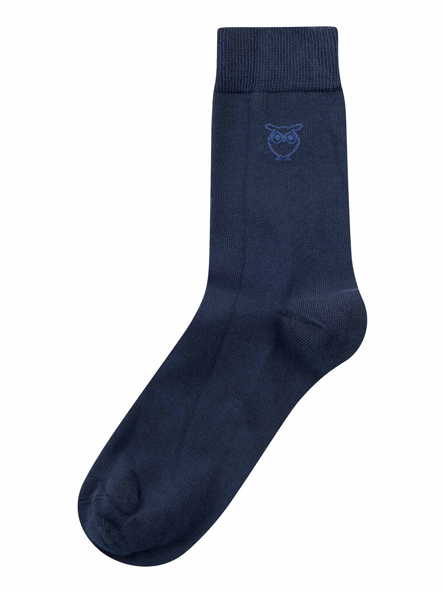 Knowledge Cotton Apparel 4-Pack solid Socks Light Feather Gray 43-47