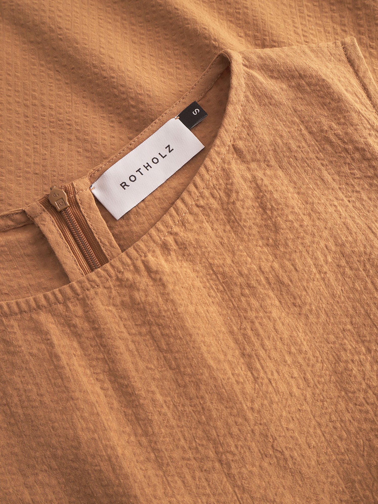 Rotholz Jumpsuit Caramel Brown S