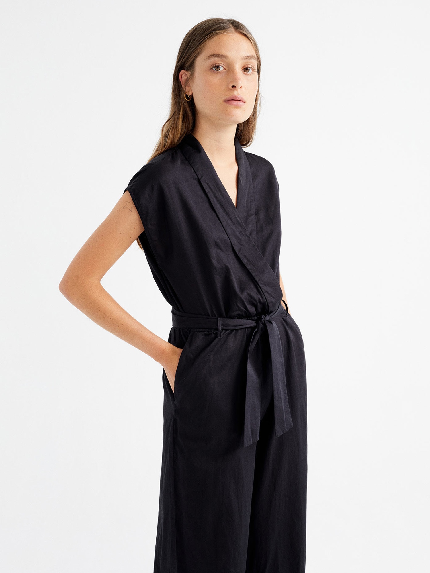 Thinking MU Malawi Jumpsuit Black L