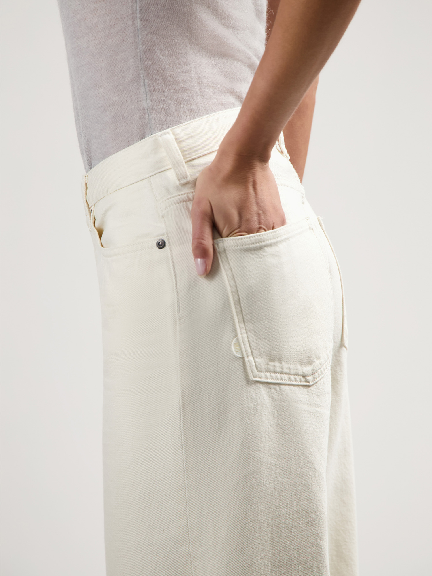 MUD Jeans Sara High Loose Flow Natural 28/30