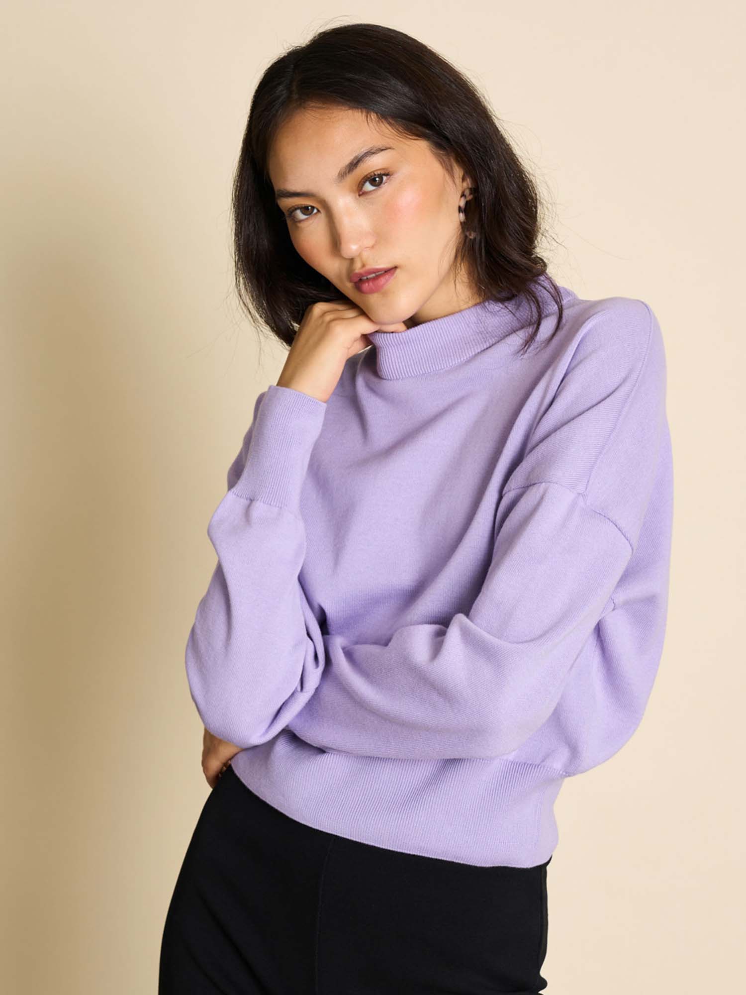 JAN 'N JUNE Jumper Yin Lavender XS