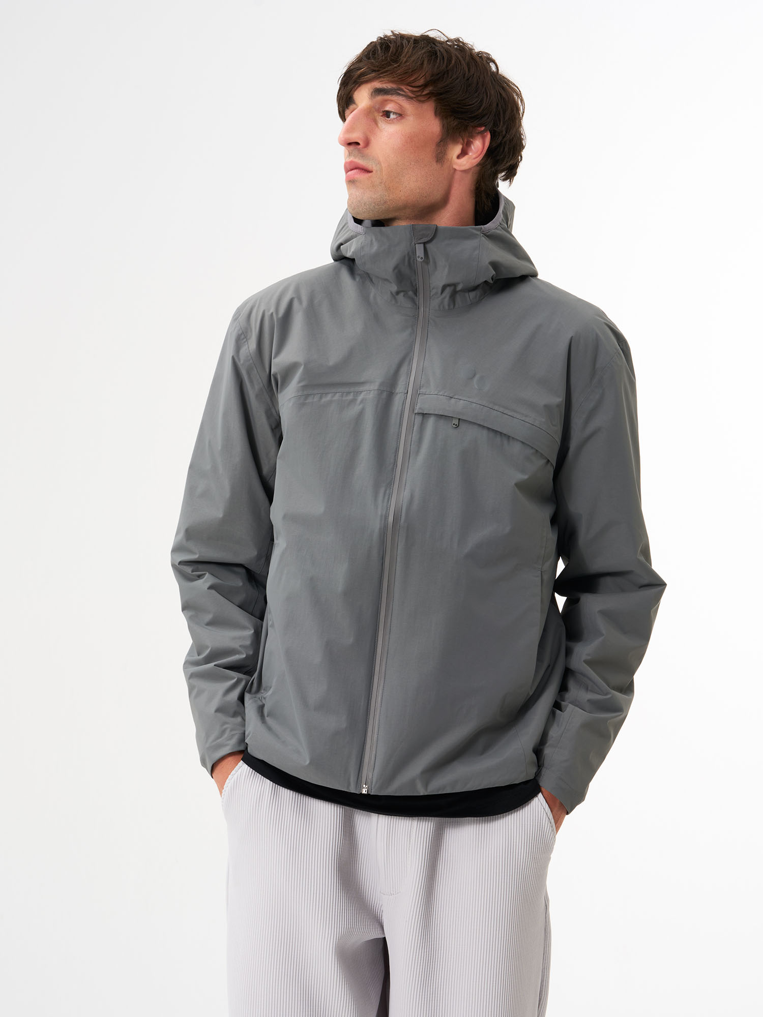 PinqPonq Hoodie Jacke Storm Grey S