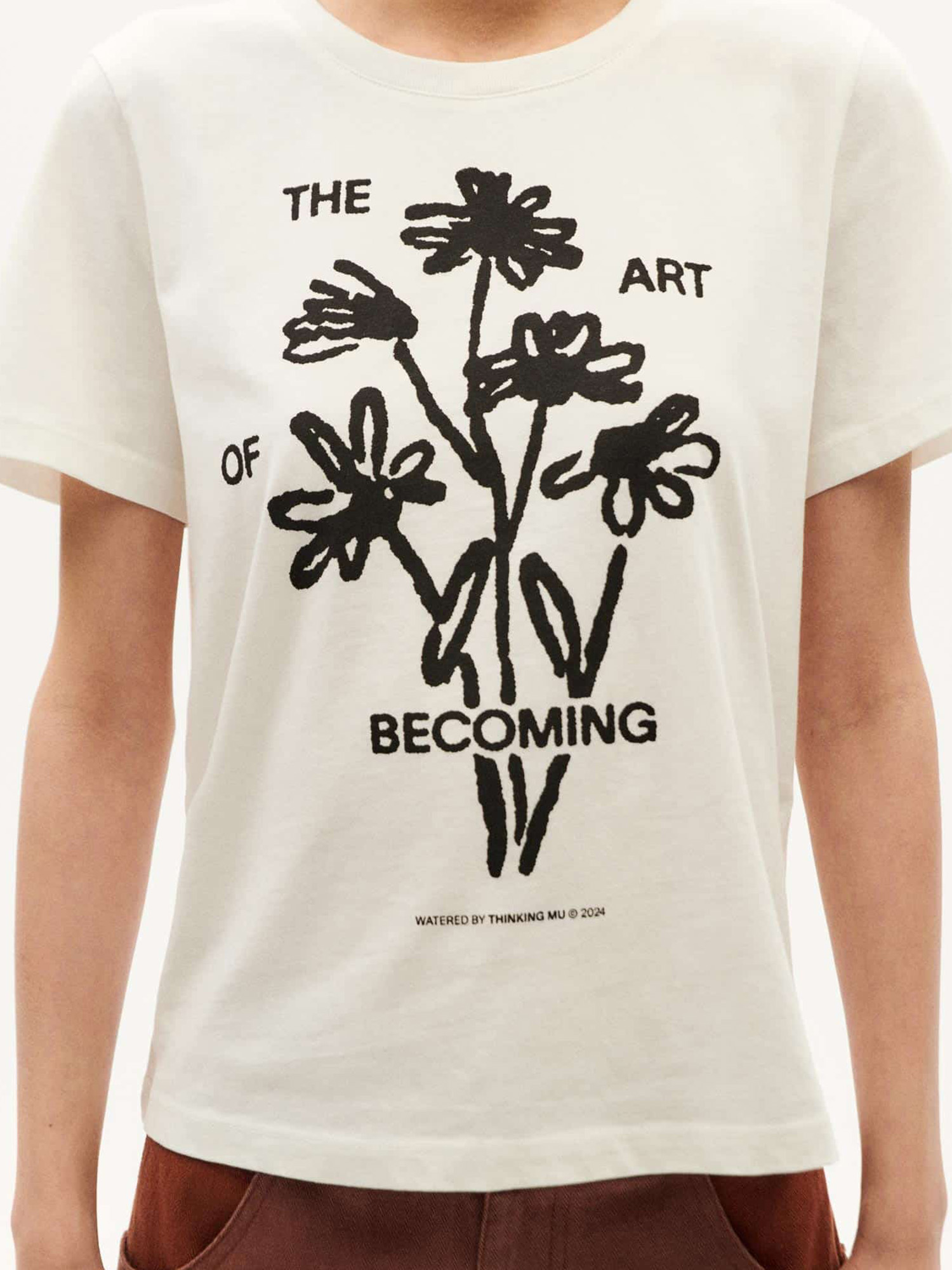 Thinking MU Becoming Ida T-Shirt White M
