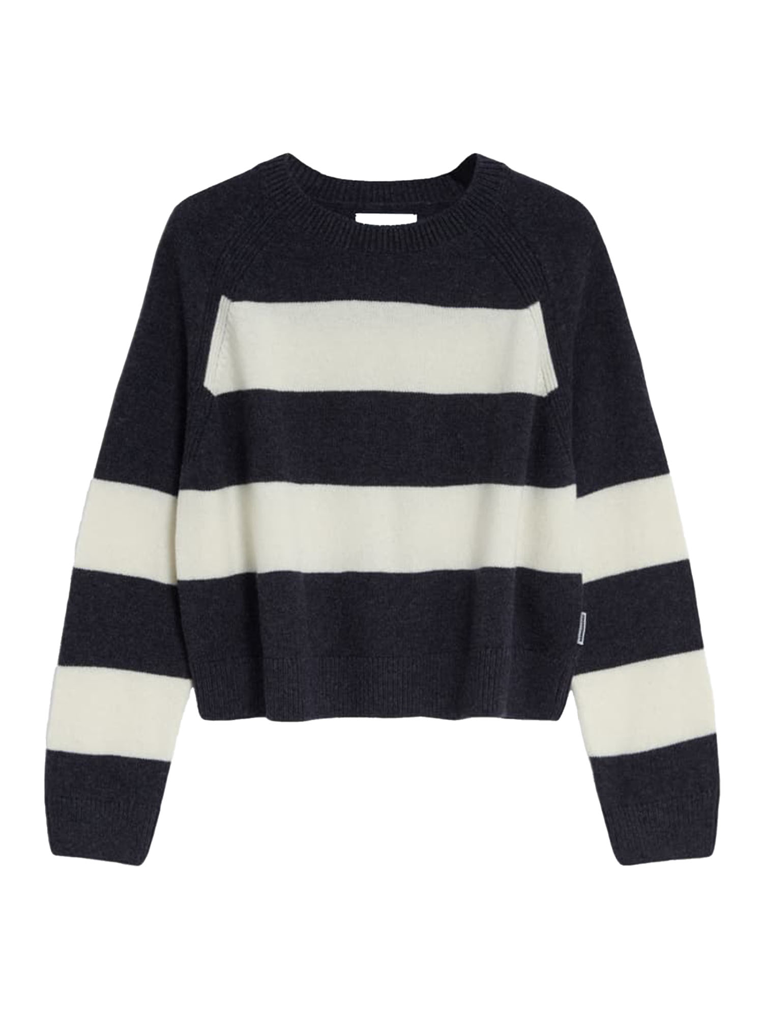 ARMEDANGELS Diliriaa Stripes Steel Melange Oatmilk XS