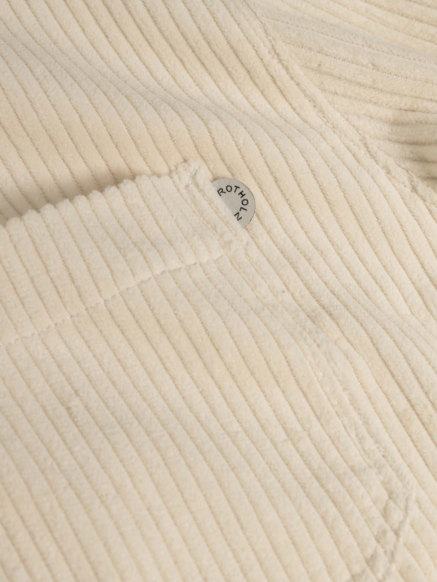Rotholz Cord Casual Shirt White Sand M Rotholz Cord Casual Shirt White Sand M