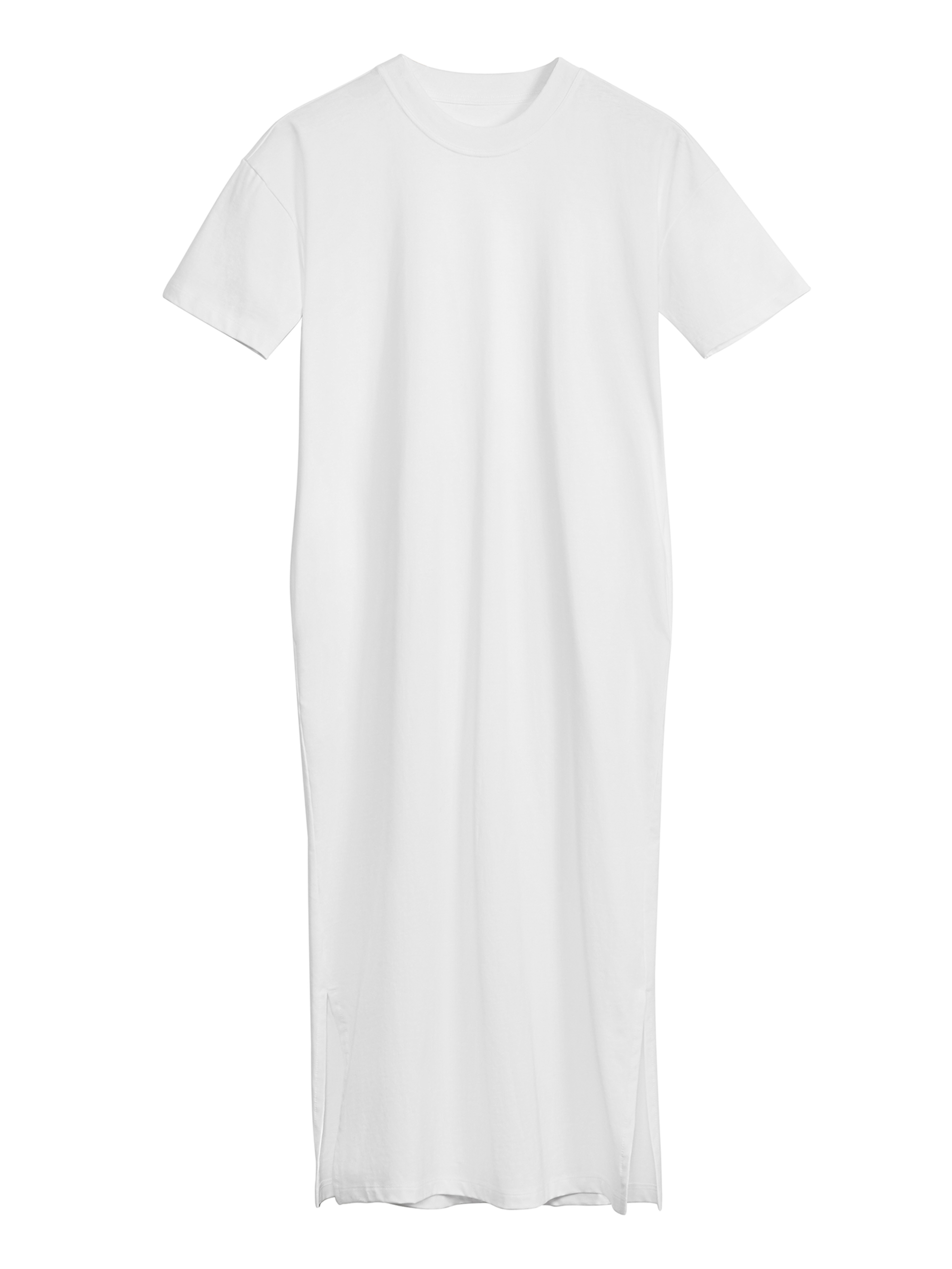 NINE TO FIVE T-Shirt Dress #gado White L