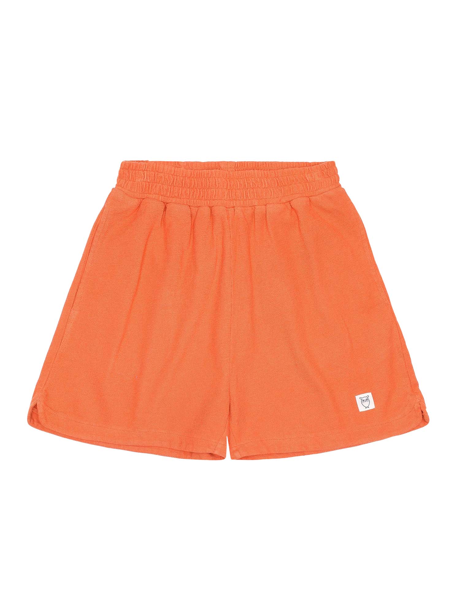 Knowledge Cotton Apparel POSEY Elastic Waist Bouclé Shorts