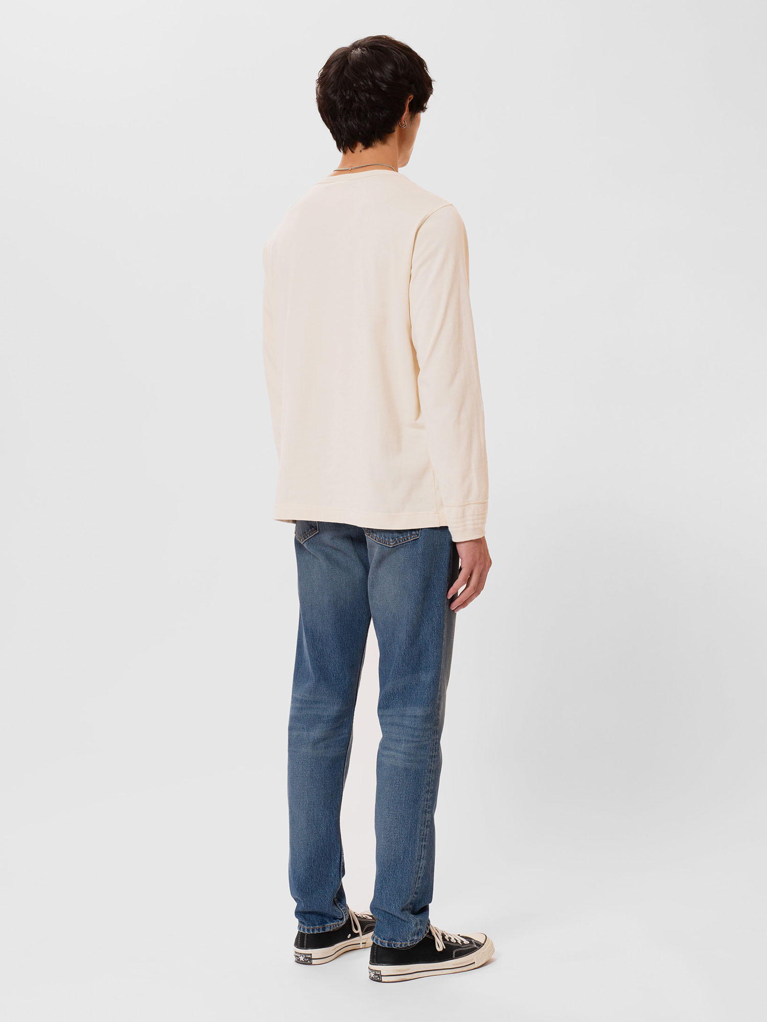 Nudie Jeans Steady Eddie II Blue Haze 33/32