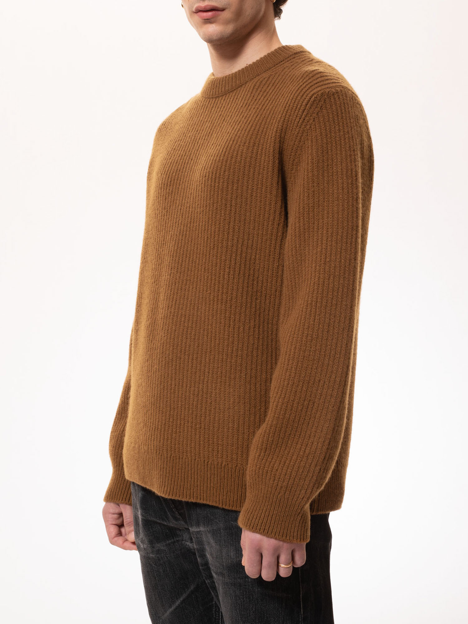 Nudie Jeans August Rib Wool Oak M