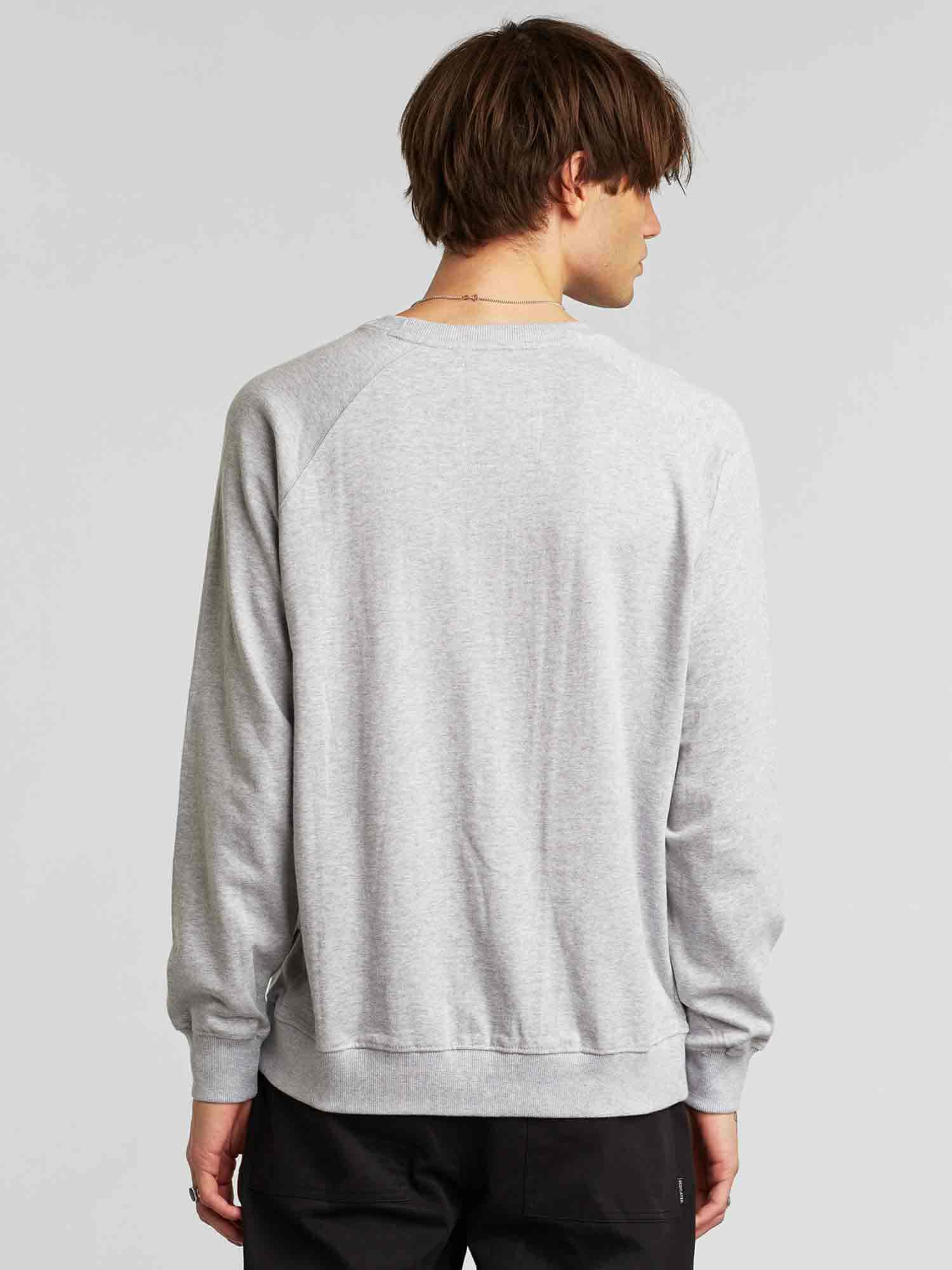 DEDICATED Sweatshirt Malmoe Color Bike Grey Melange XL