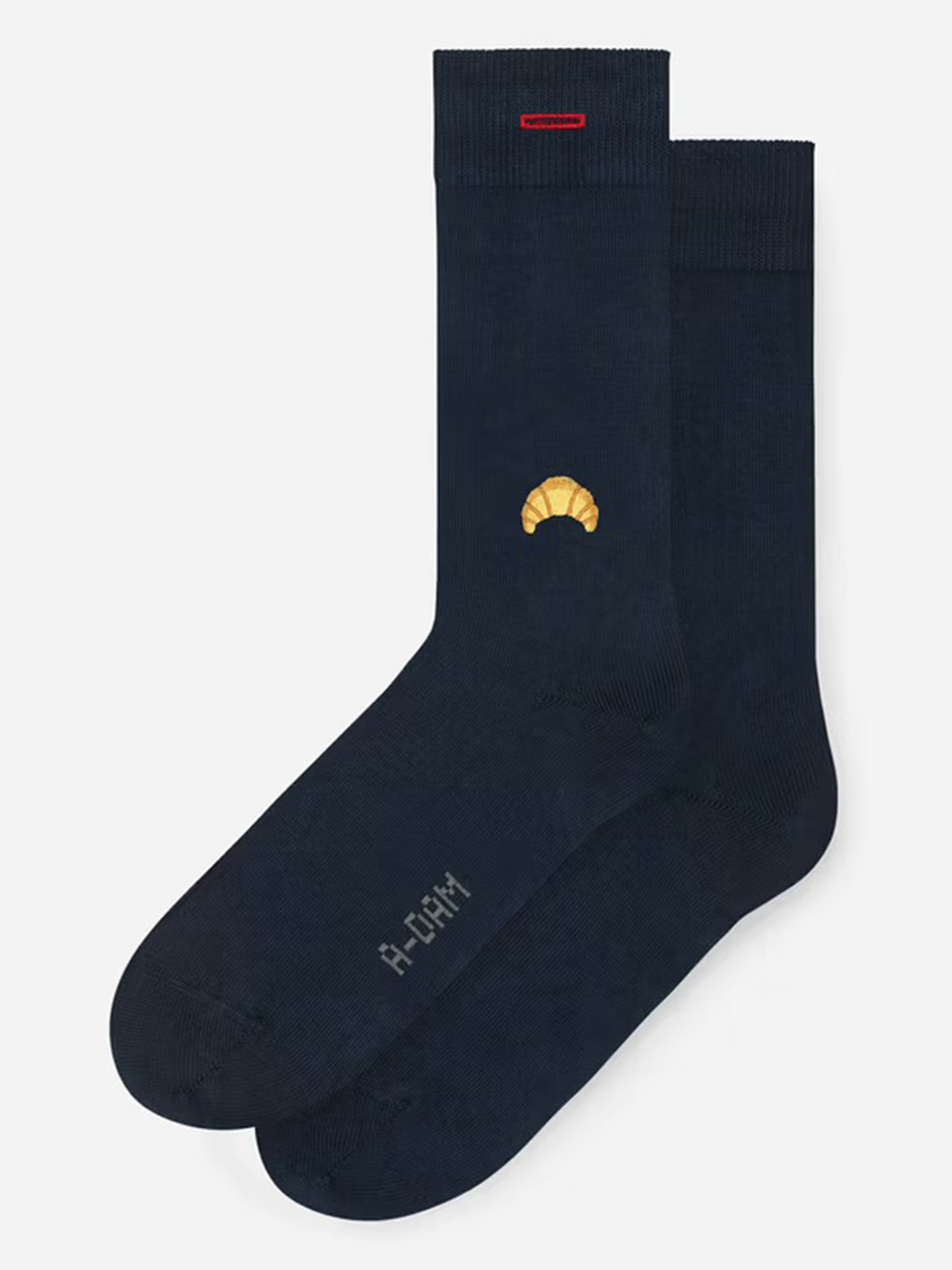 A-dam Casual Socks Croissant Navy 41-46