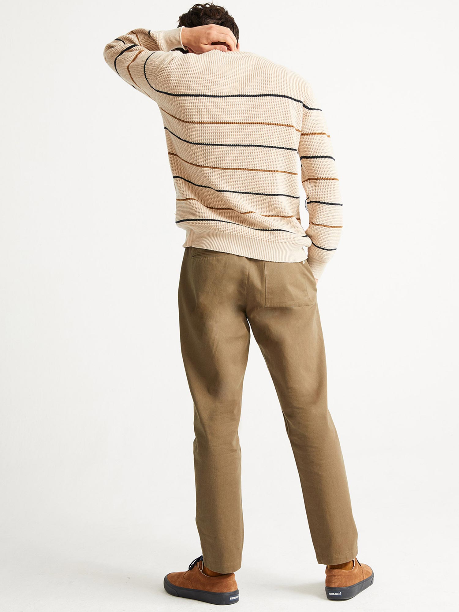 Thinking MU Miki Knitted Sweater bone S