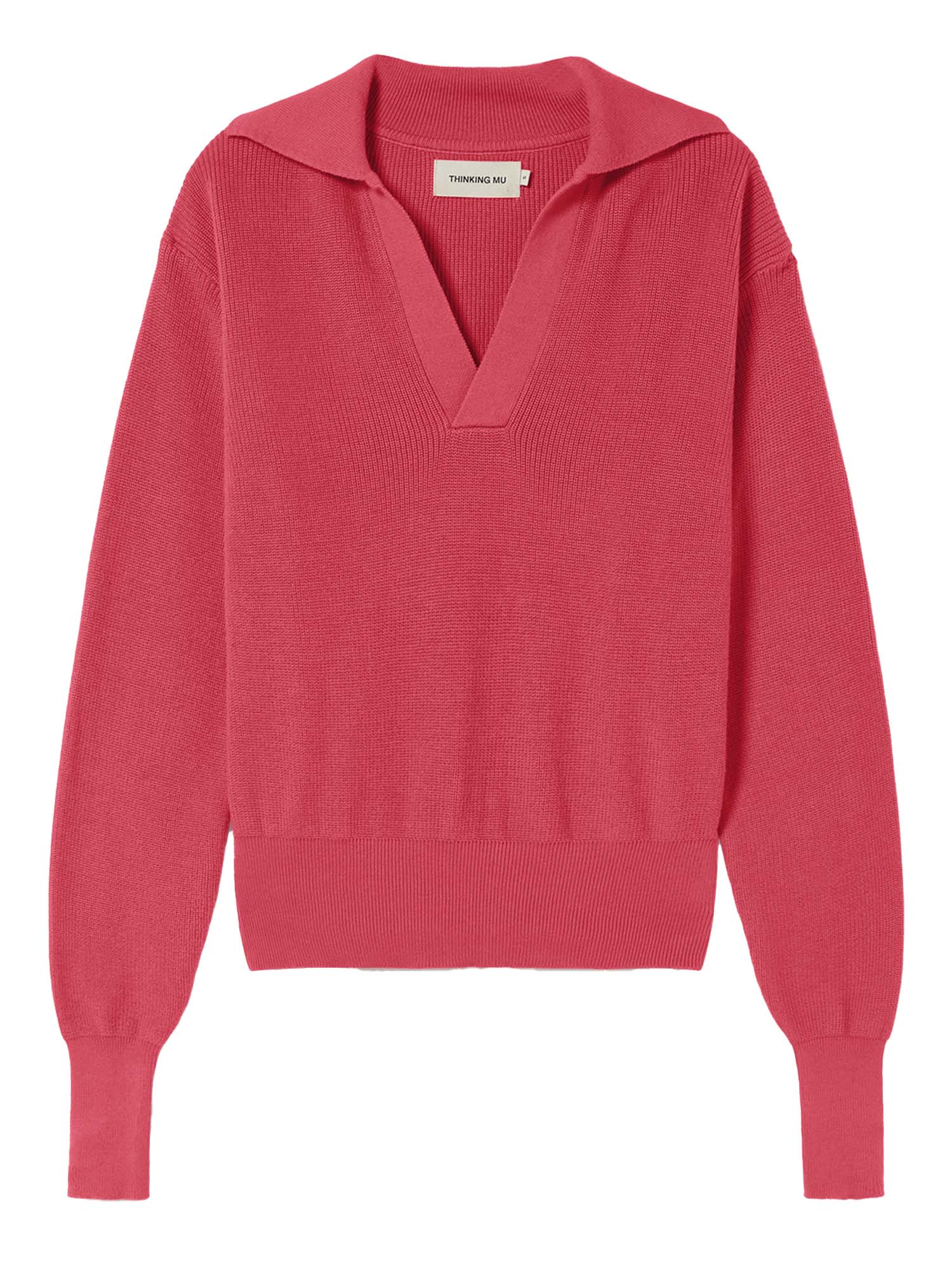 Thinking MU Sara Knit Sweater Pink L