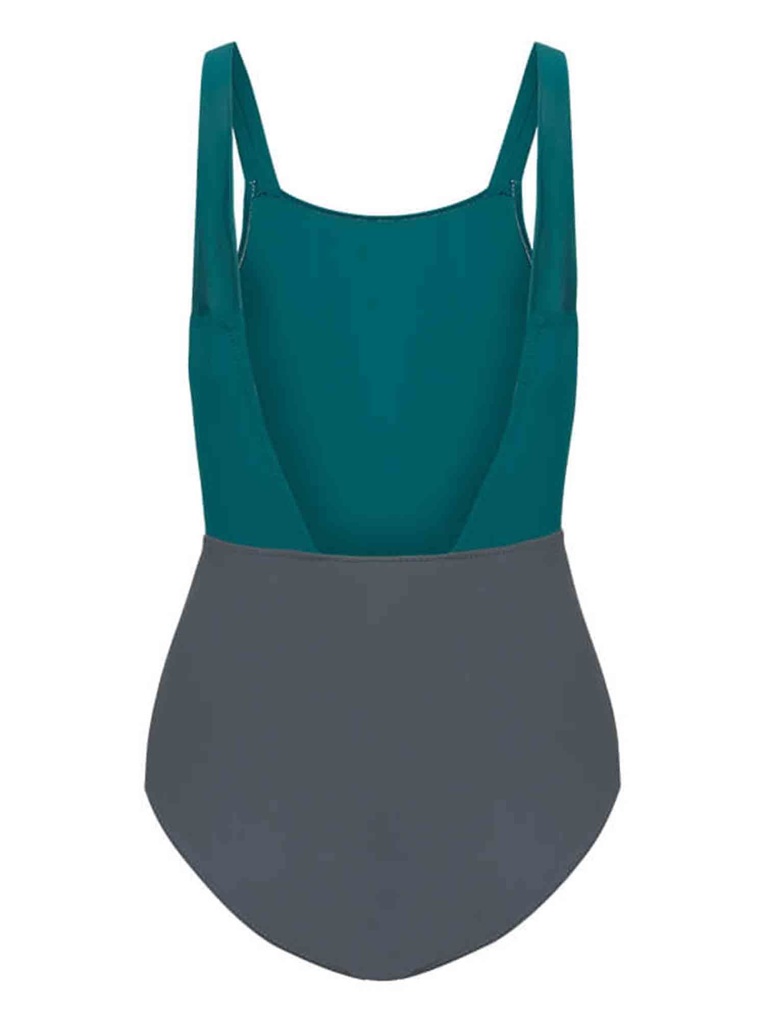 Bleed Clothing ECONYL®  Badeanzug Petrol Blue Grey L
