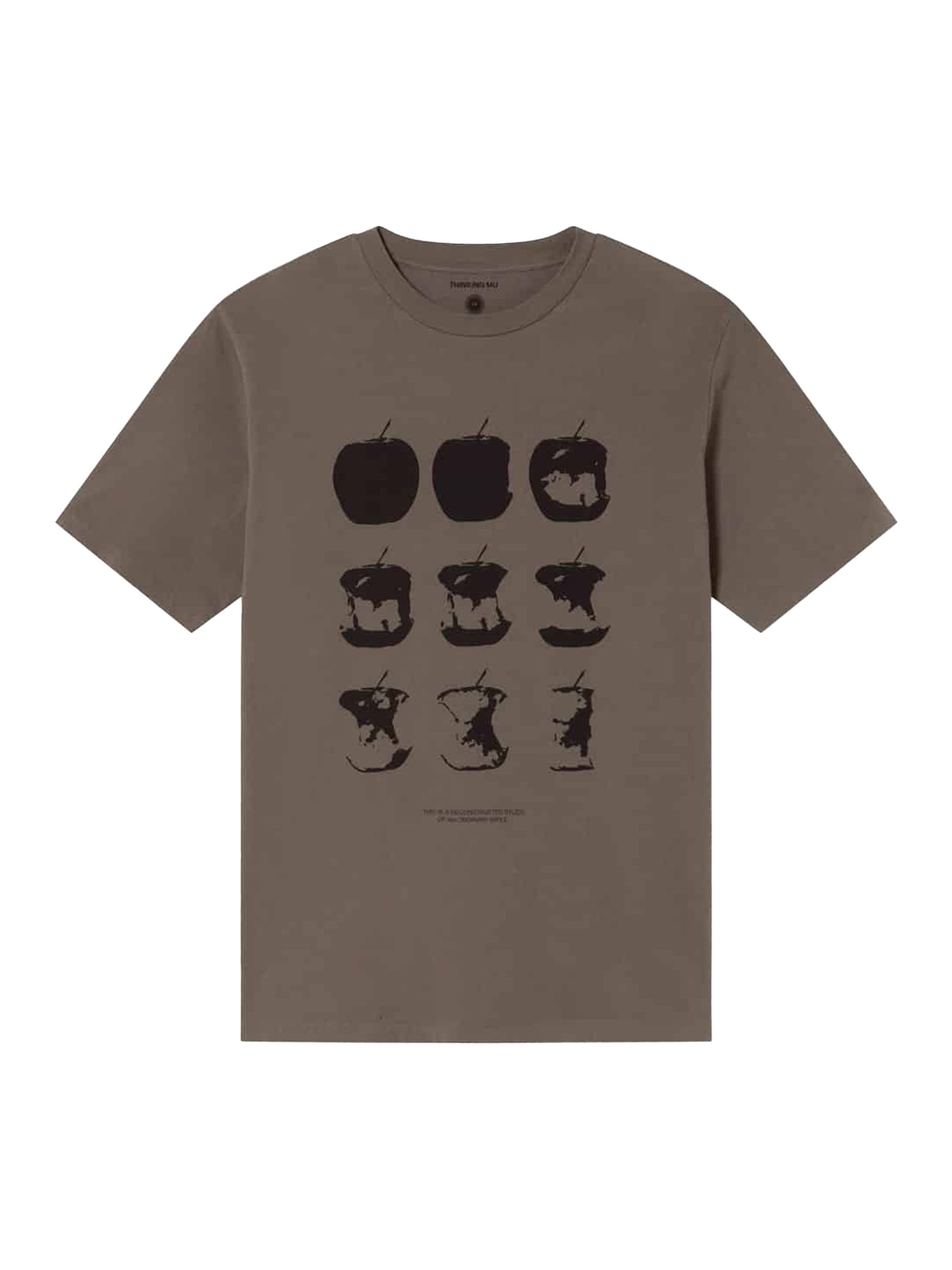Thinking MU Apple Zack T-Shirt Grey L