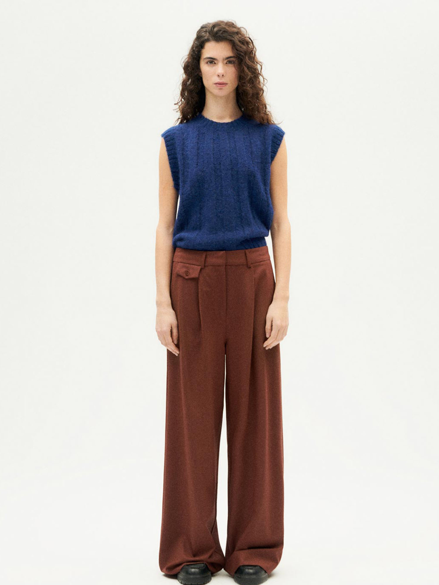 Thinking MU Pat Pants Coffee 36