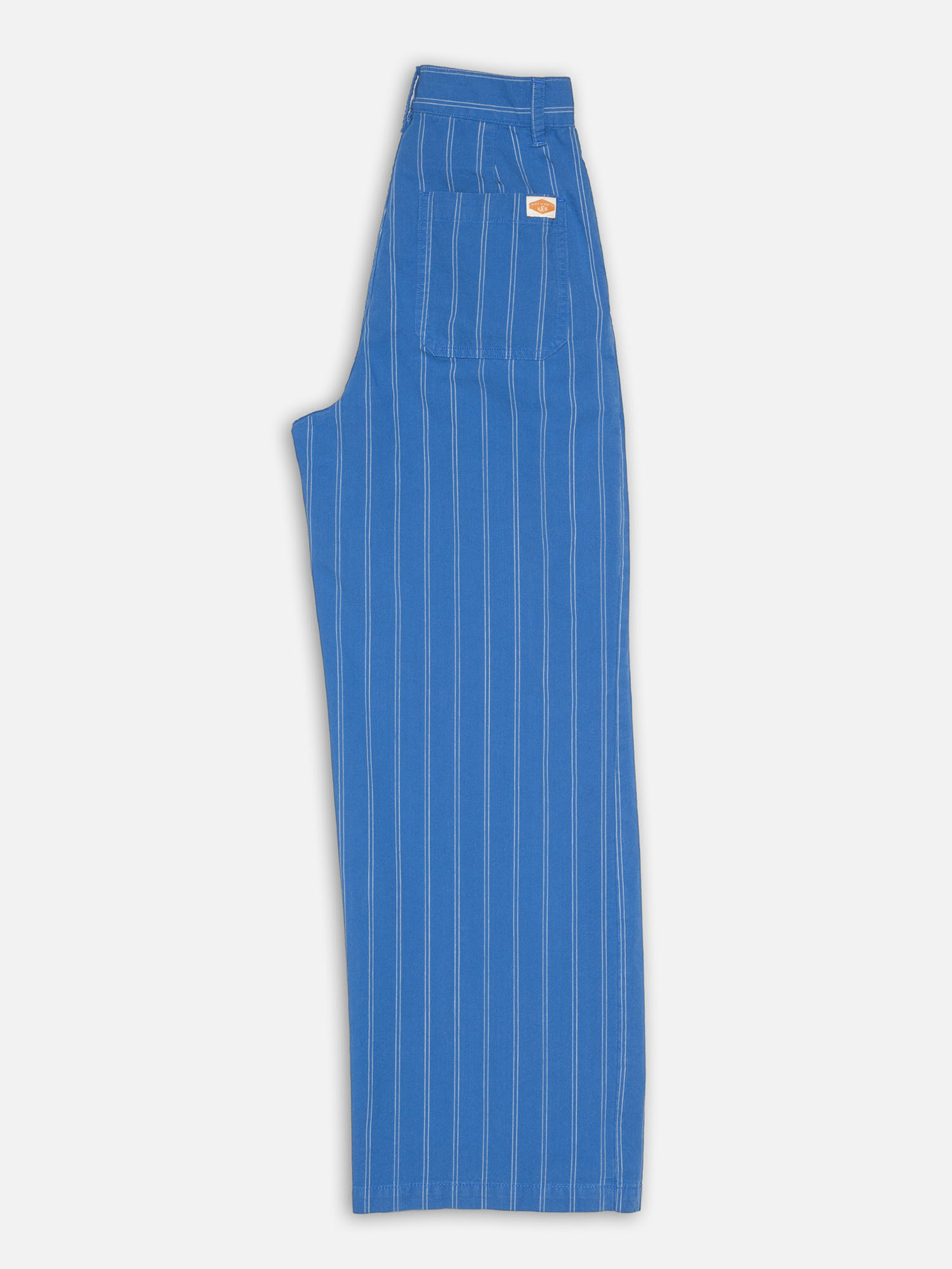 Nudie Jeans Gullan Striped Workwear Pants Indigo 29