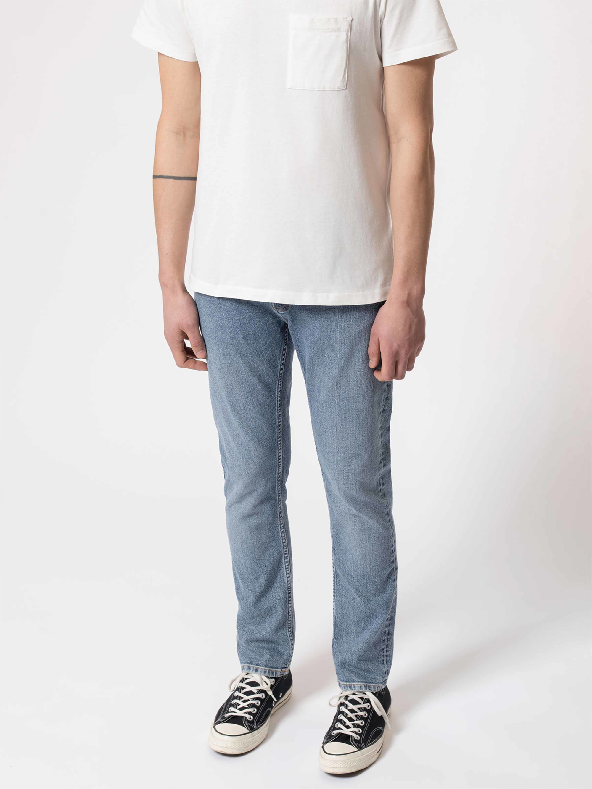 Nudie Jeans Grim Tim Broken Faded 34/34