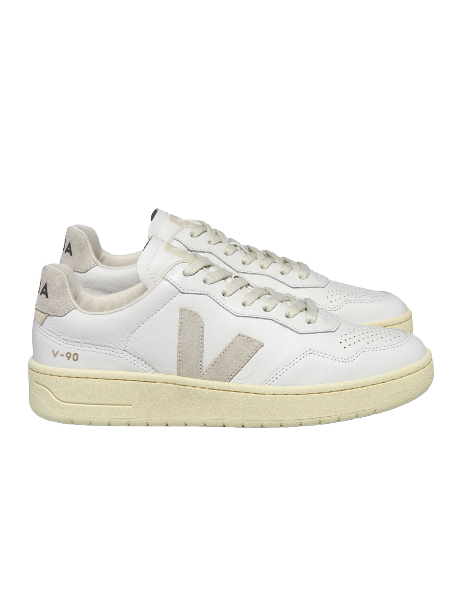 VEJA V-90 O.T. Leather Women Extra White Natural 38