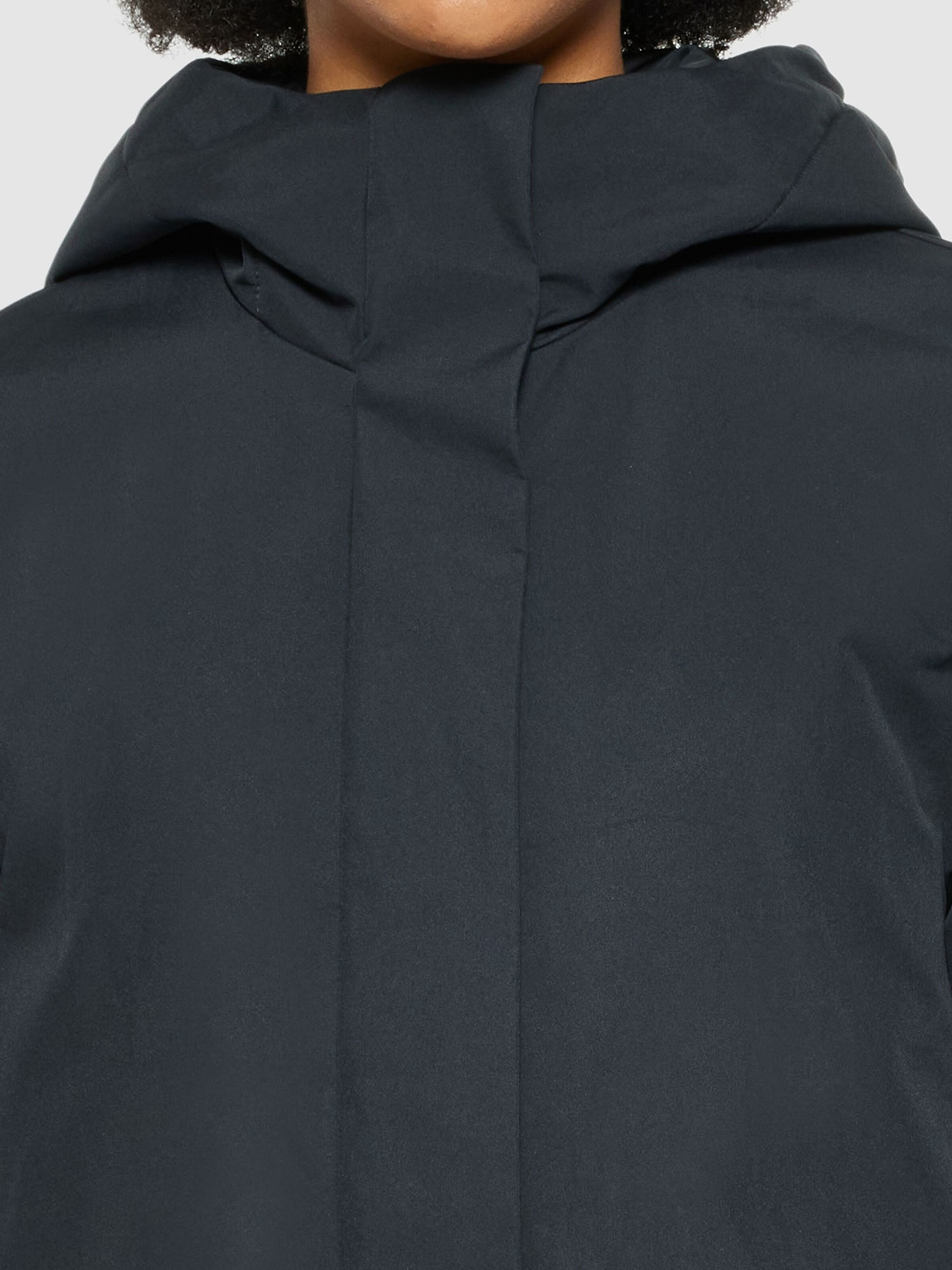 Knowledge Cotton Apparel Climate Shell Jacket Black Jet L