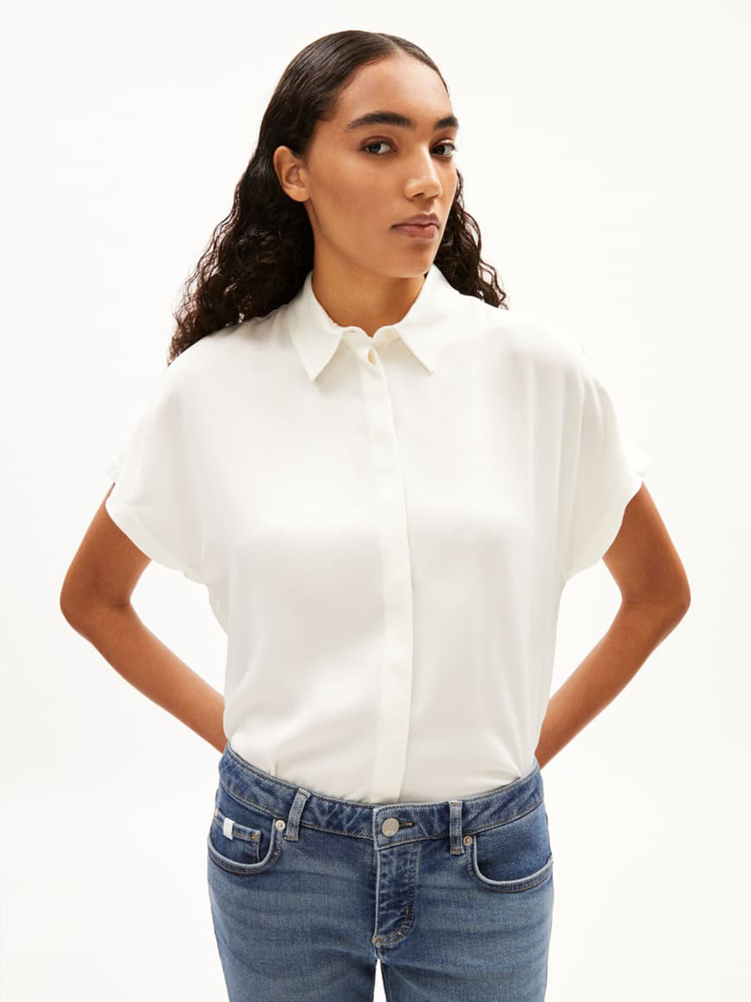 ARMEDANGELS Larisaana Off White L