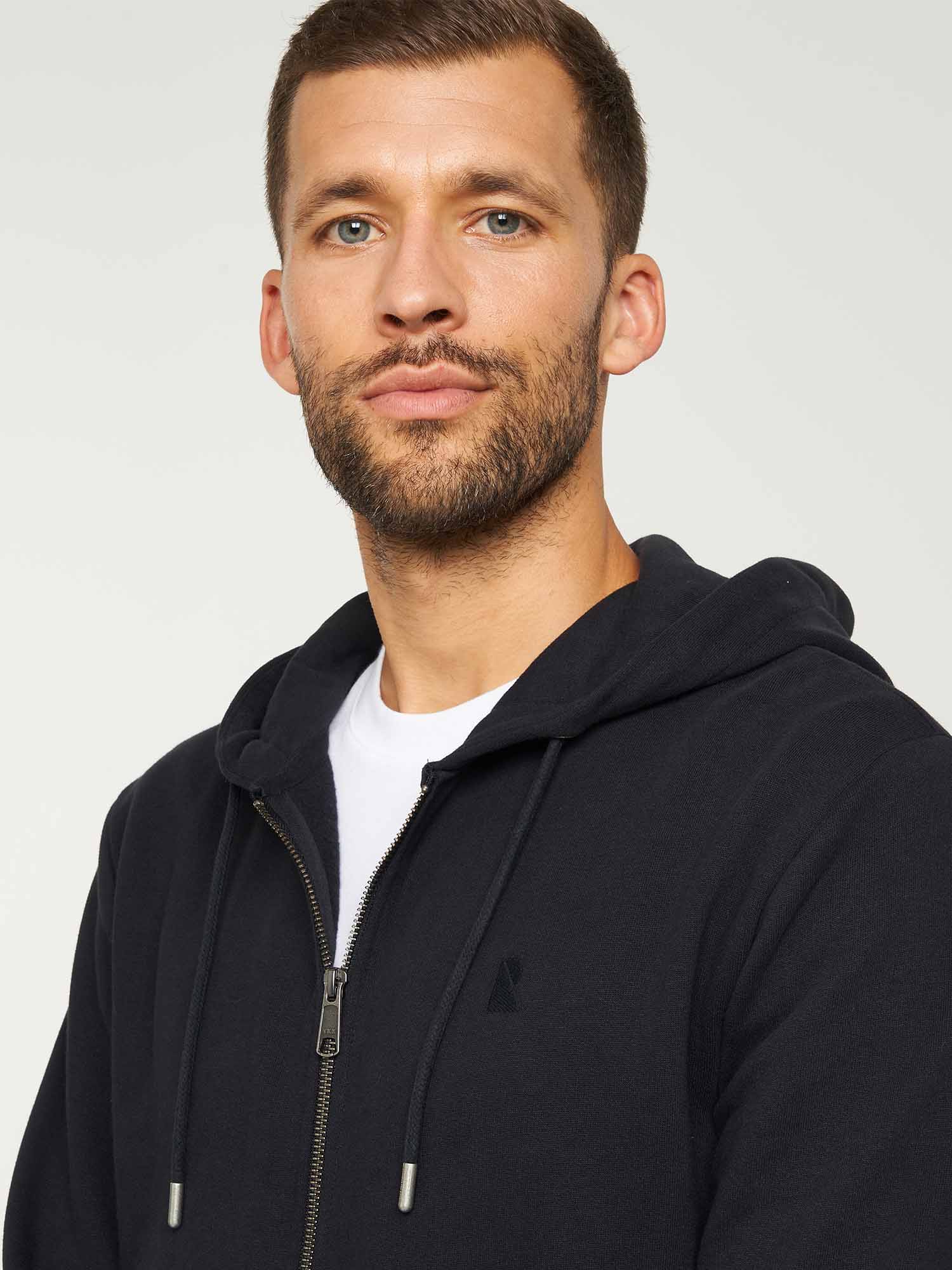 Recolution Men Hoodie Birch Black M