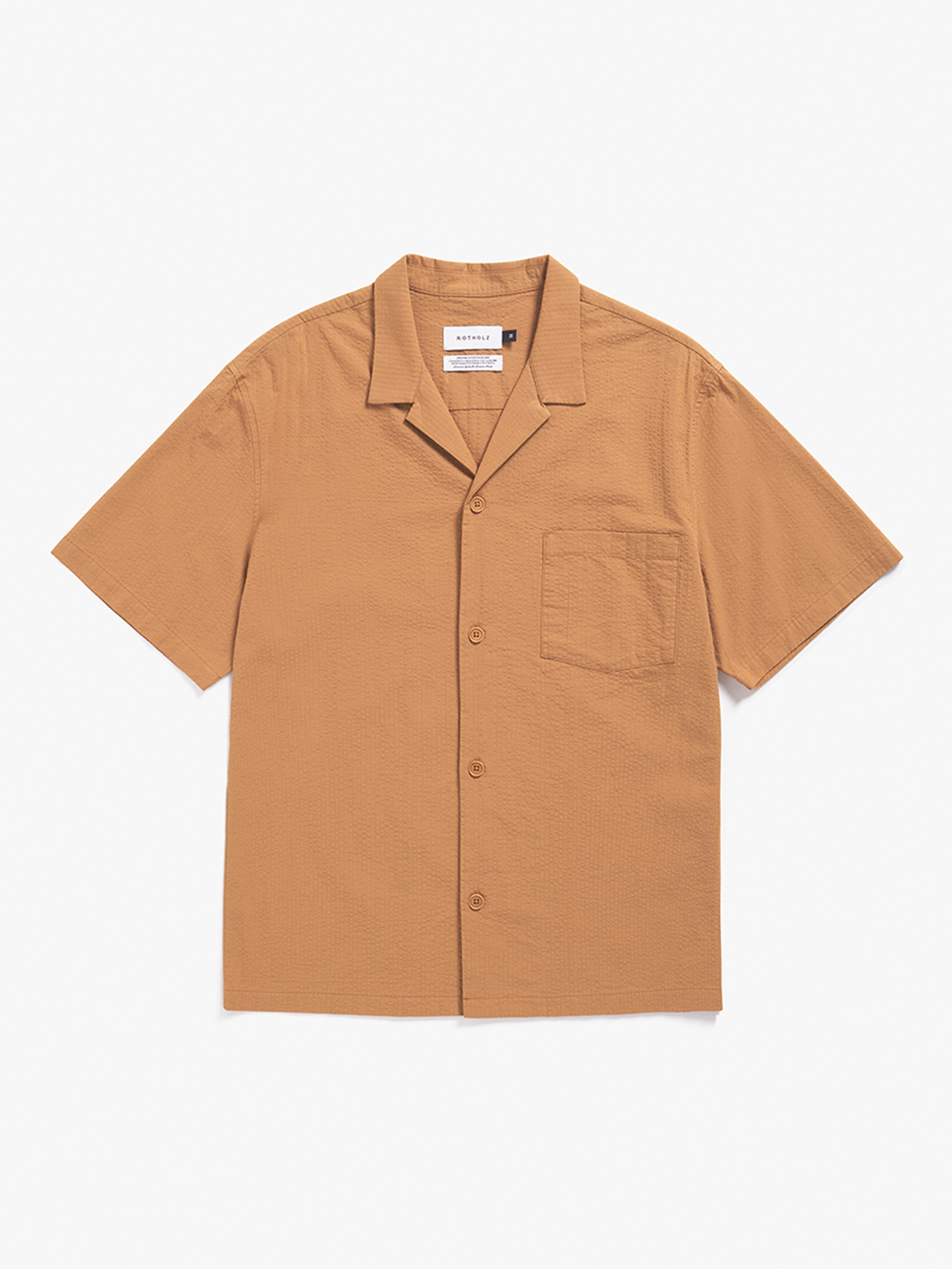 Rotholz Bowling Shirt Karamel M