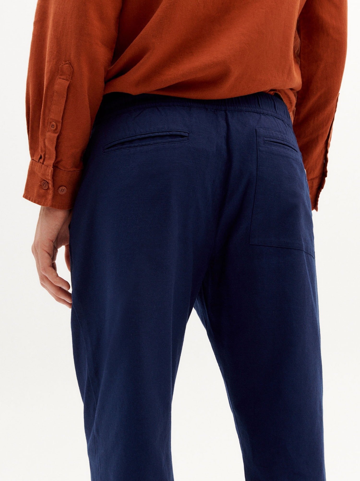 Thinking MU Travel Pants LIGHT Blue Night 44